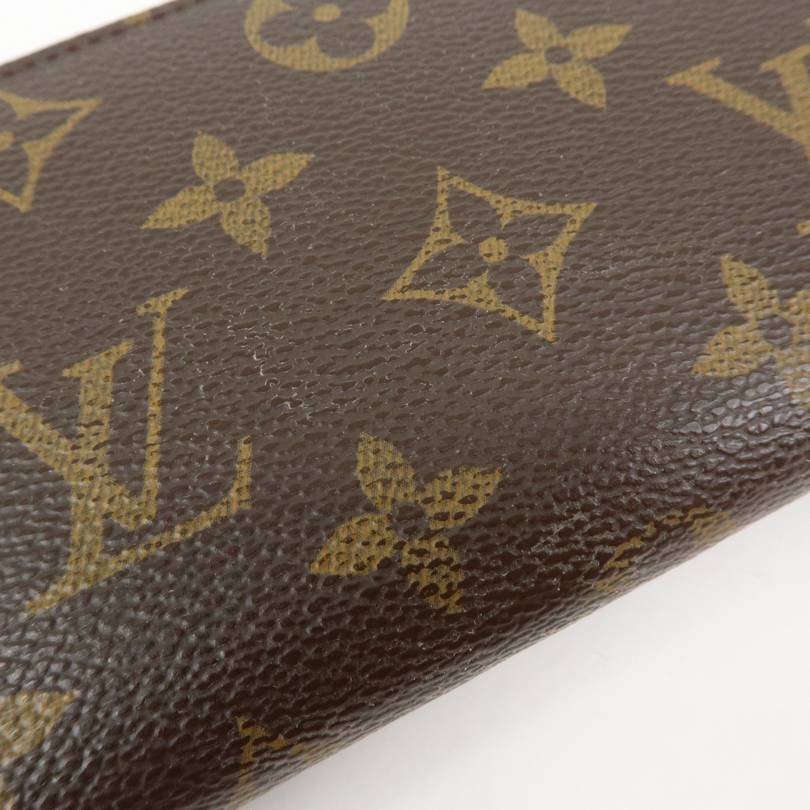 Louis Vuitton Monogram Portefeuille Clemence Zippy Wallet M60743