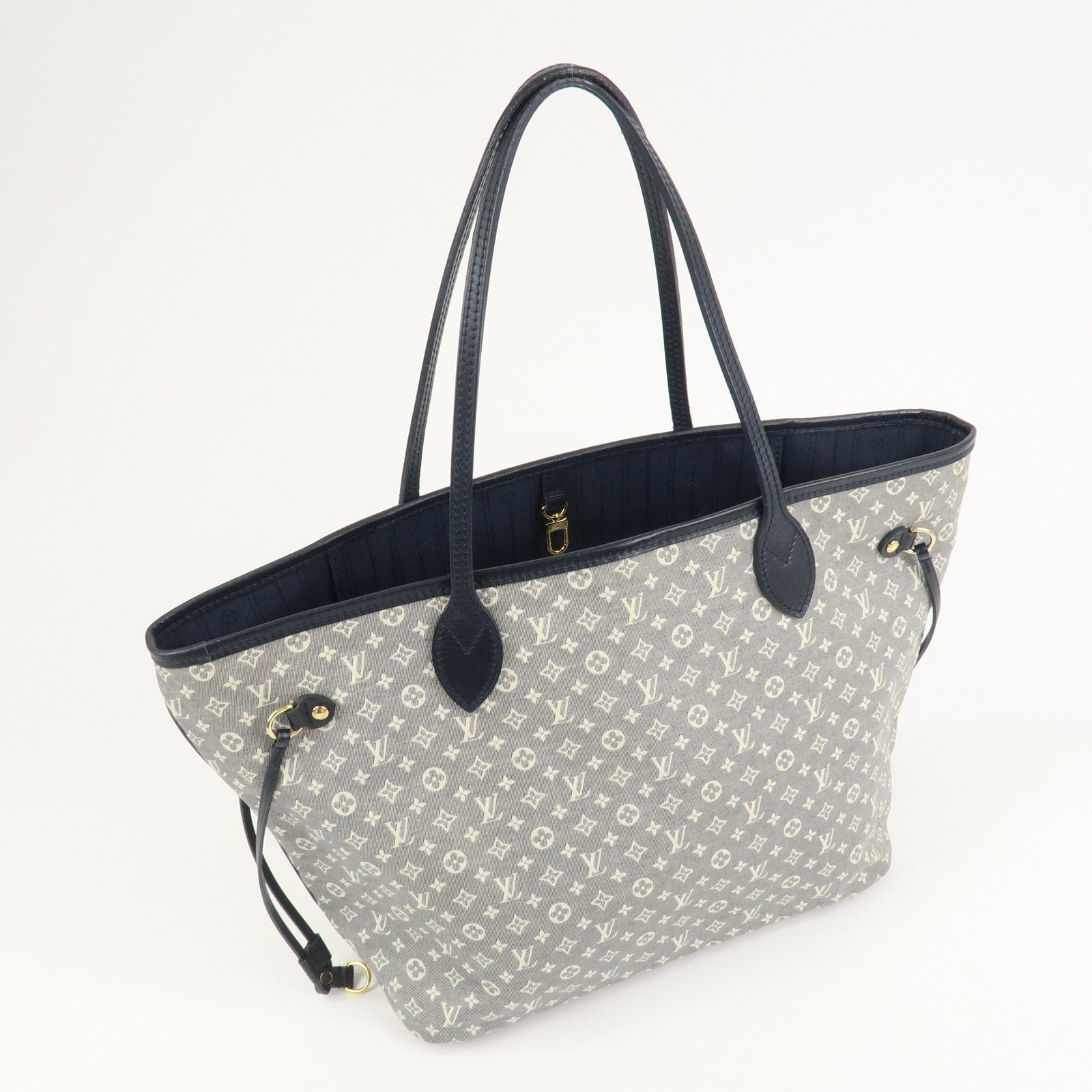 Louis Vuitton Monogram Idylle Neverfull MM Tote Bag Encre M40514