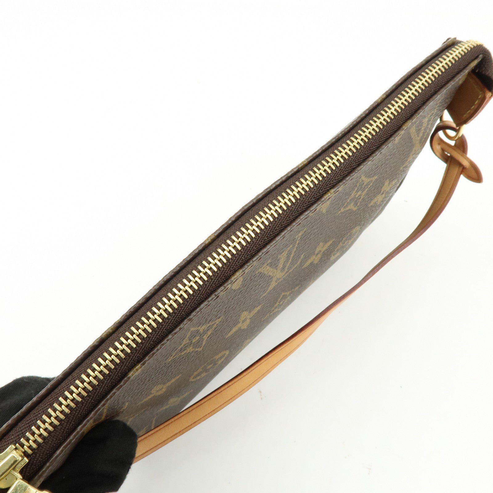 Louis Vuitton Monogram Pochette Accessoires Pouch Hand Bag M51980