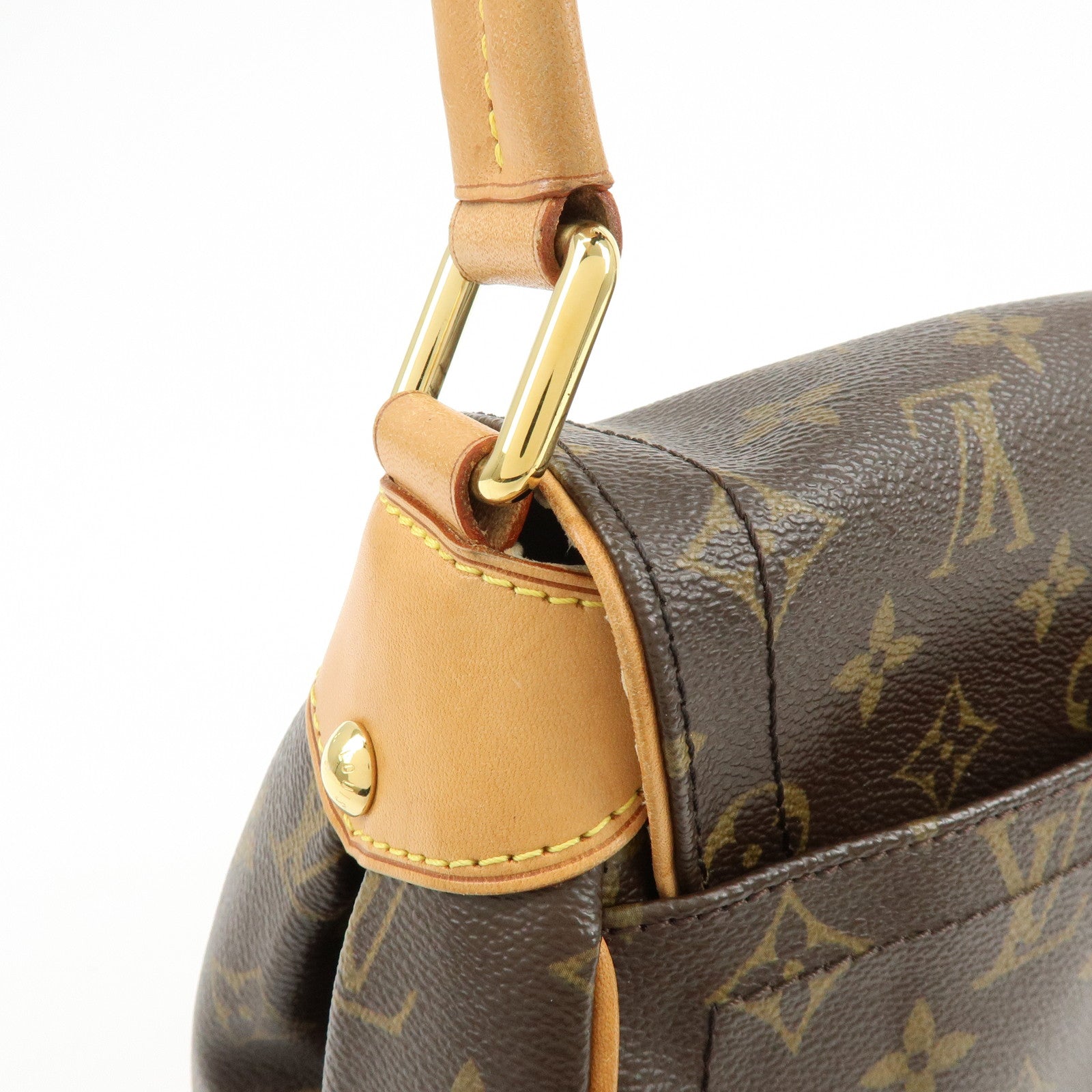 Louis Vuitton Monogram Beverly MM Shoulder Bag Brown M40121