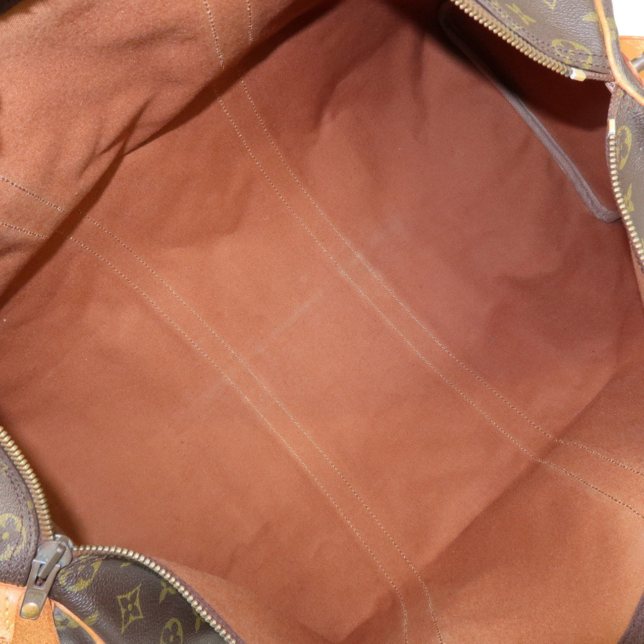 Louis Vuitton Monogram Keep All 50 Boston Bag Brown M41426