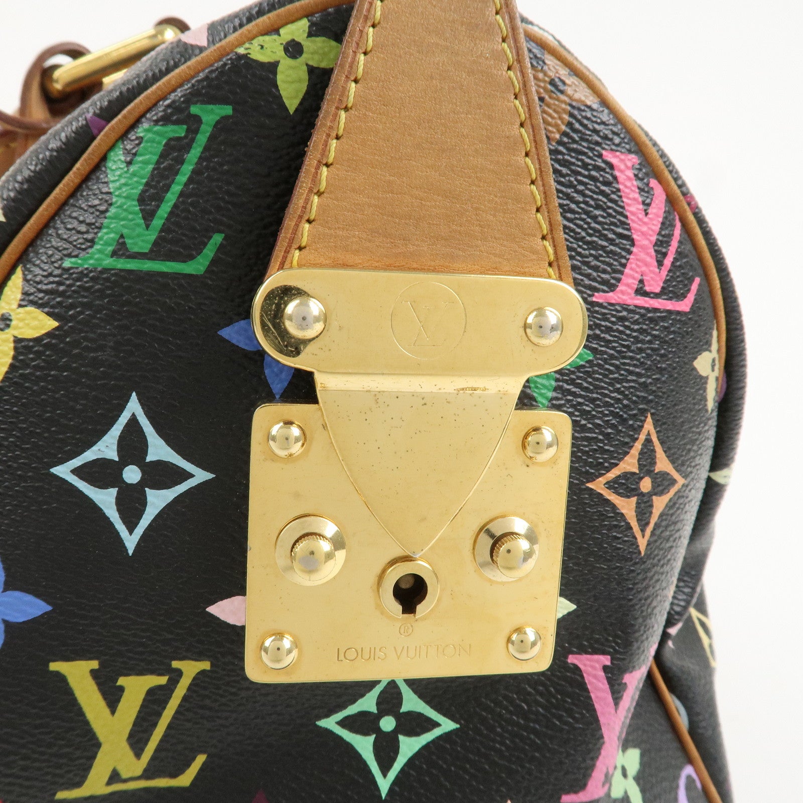 Louis Vuitton Monogram Multicolor Speedy 30 Hand Bag M92642