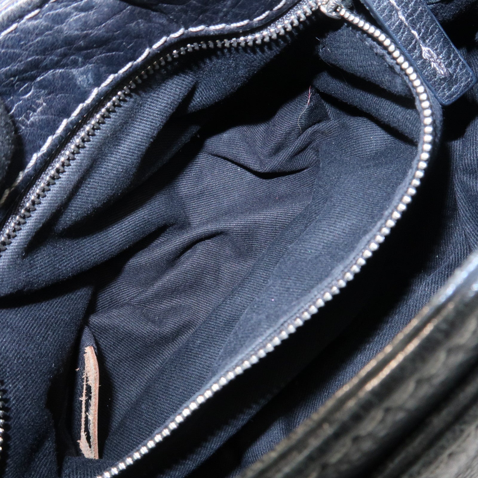 Chloe Paddington Leather Hand Bag Shoulder Bag Black