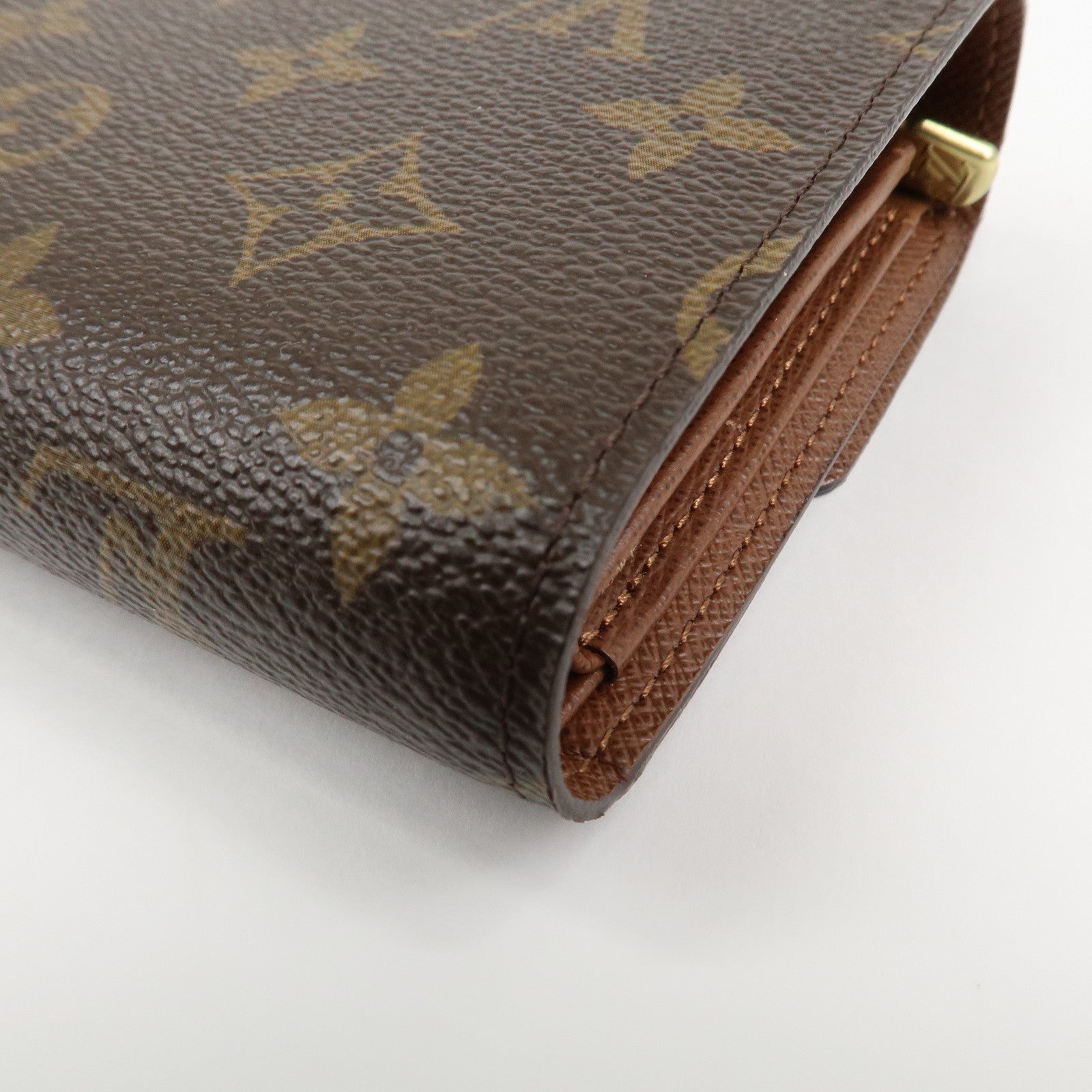 Louis Vuitton Monogram Portefeuille Alexandra Wallet Brown M60047