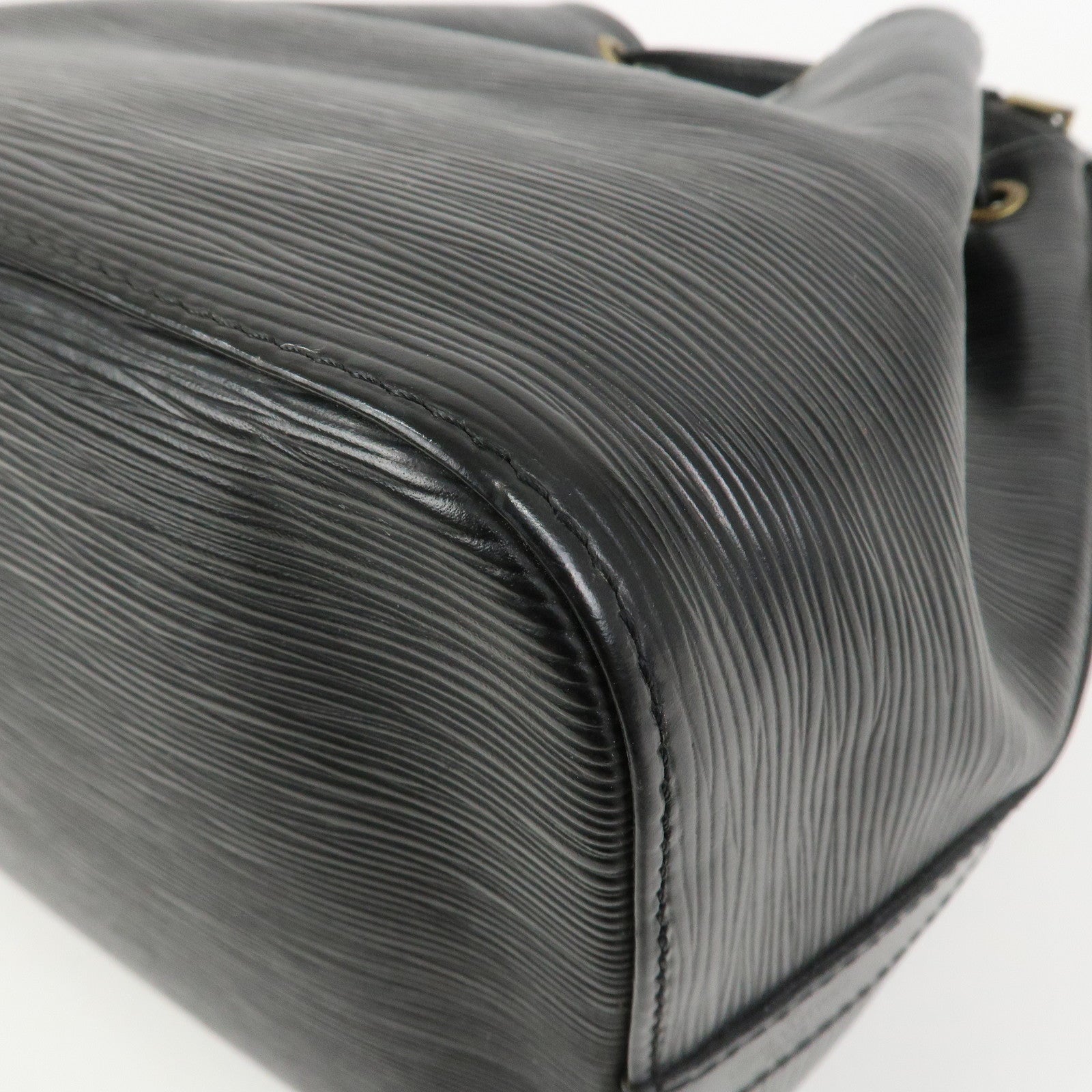 Louis Vuitton Epi Leather Petit Noe Shoulder Bag Noir Black M59012