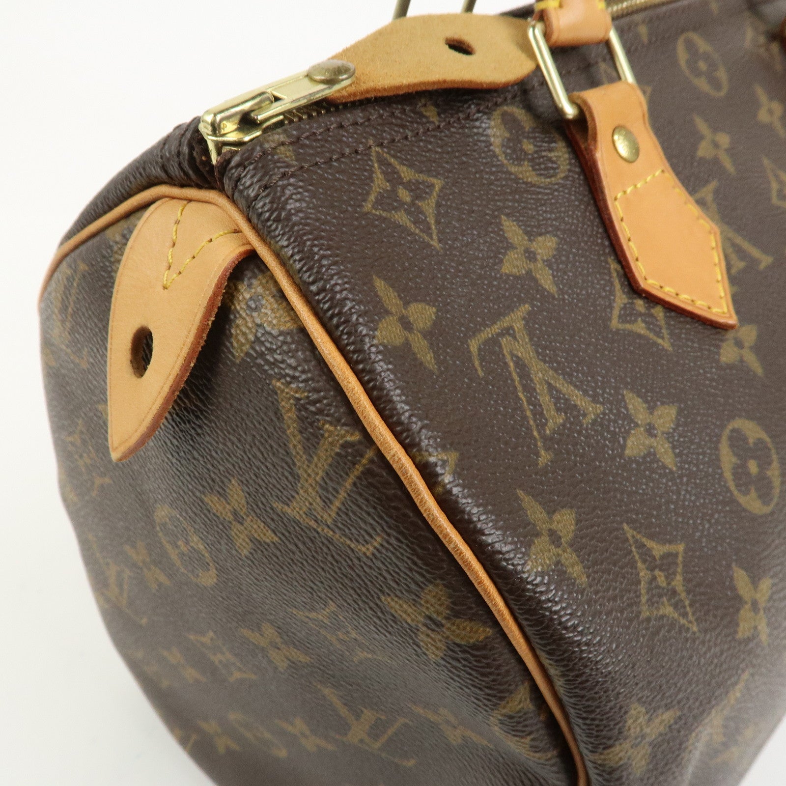 Louis Vuitton Monogram Speedy 30 Boston Bag Hand Bag Brown M41526