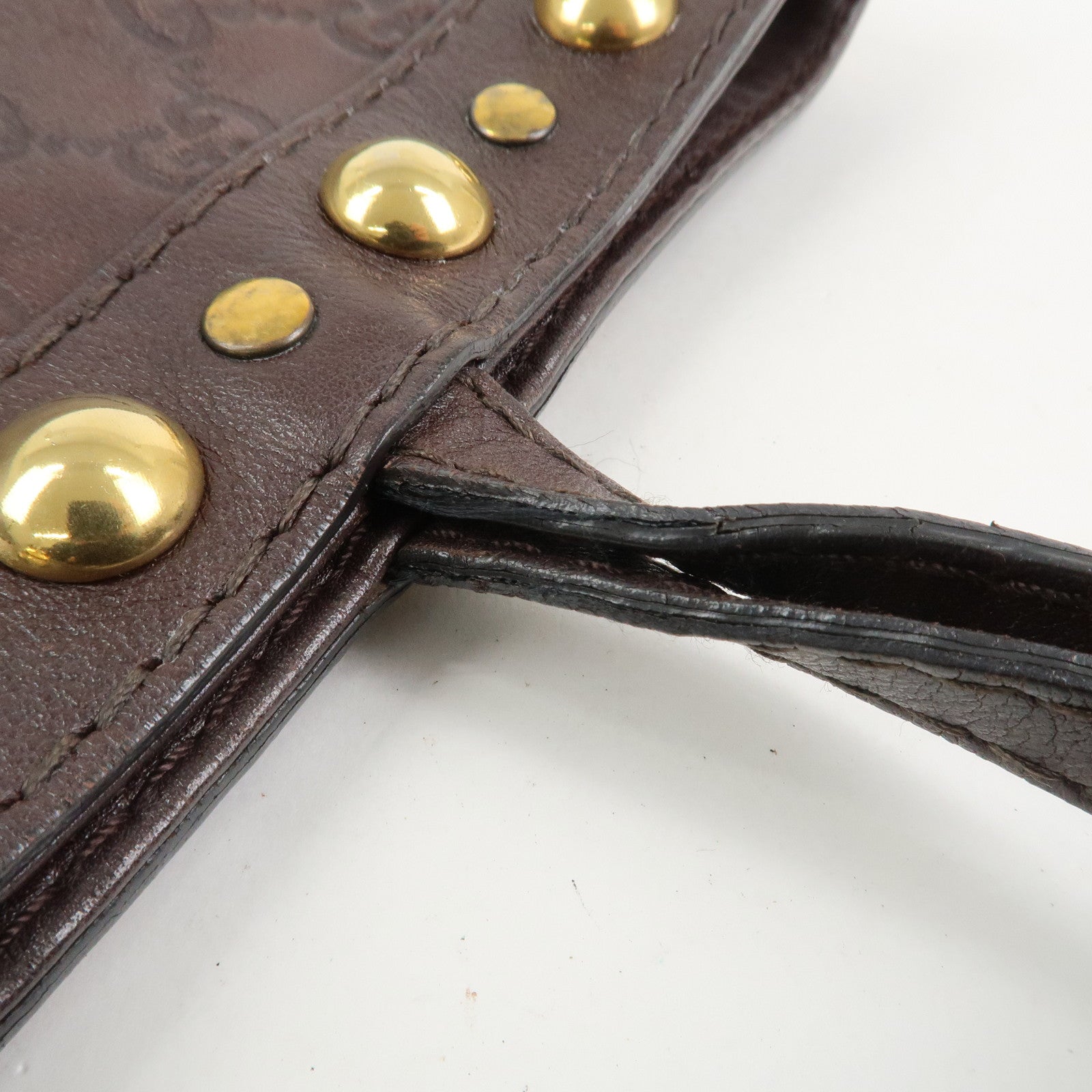 GUCCI Guccissima Leather Tote Bag Shoulder Bag Hand Bag 208940