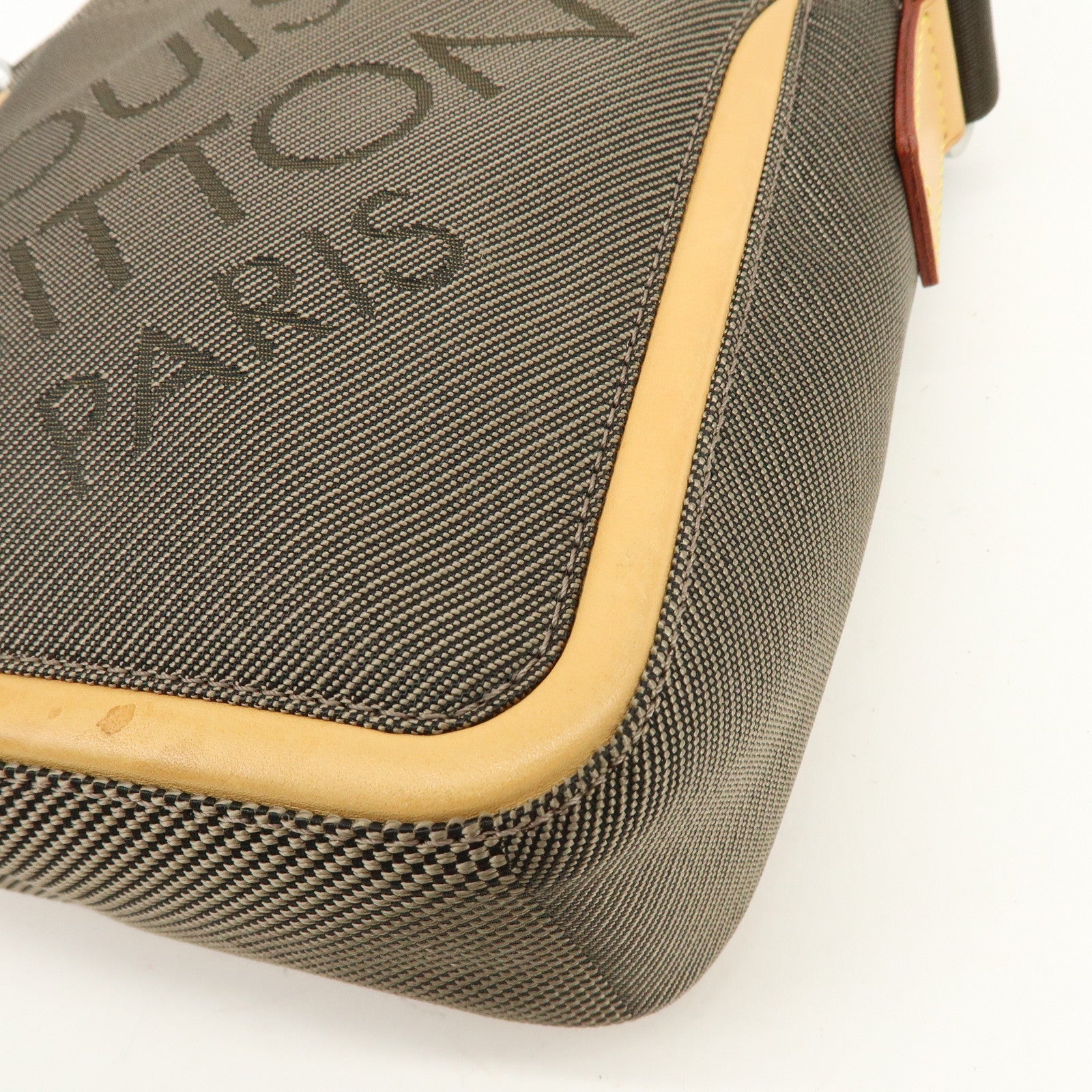 Louis Vuitton Damier Geant Citadin Shoulder Bag Terre M93040