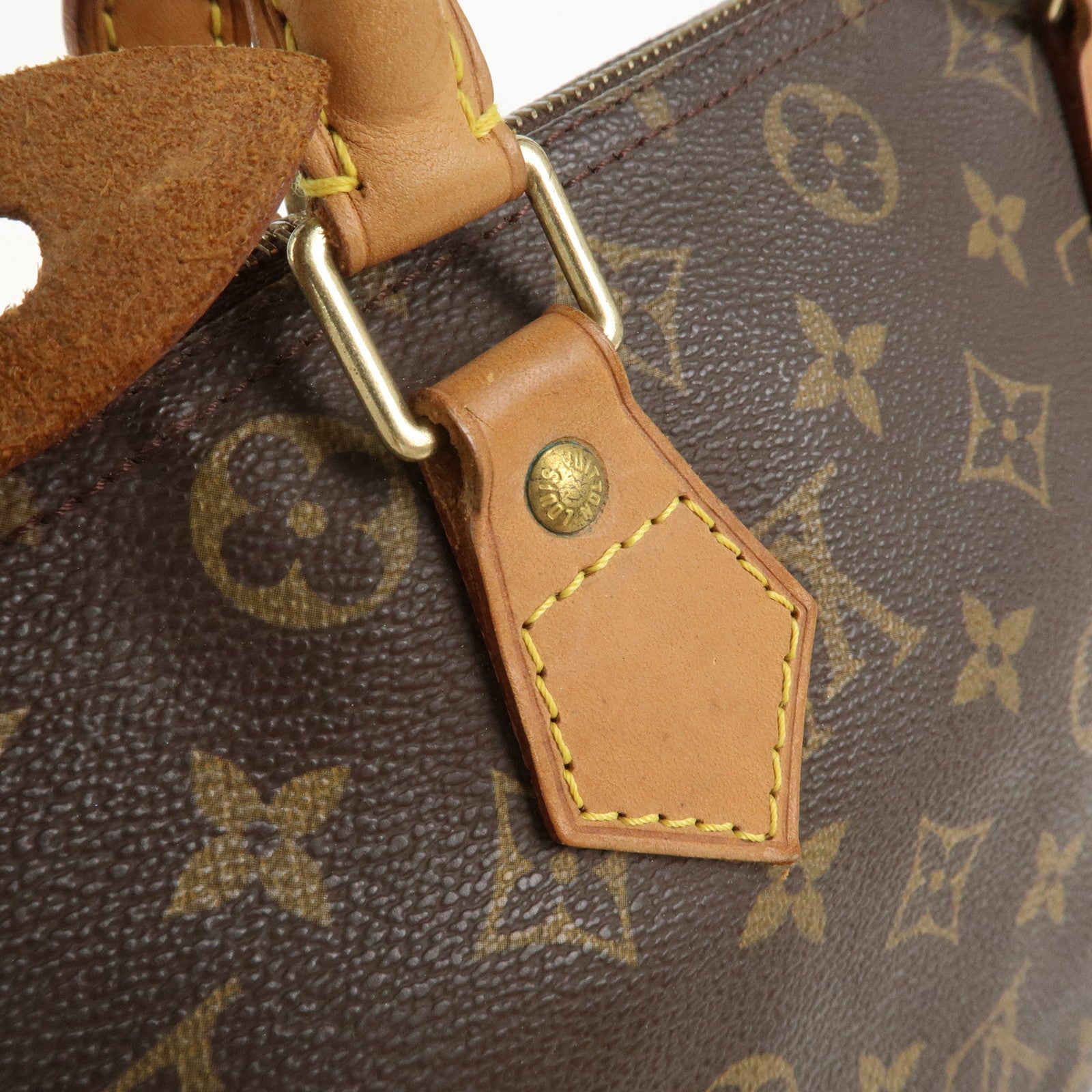 Louis Vuitton Monogram Speedy 30 Boston Bag Hand Bag Brown M41526