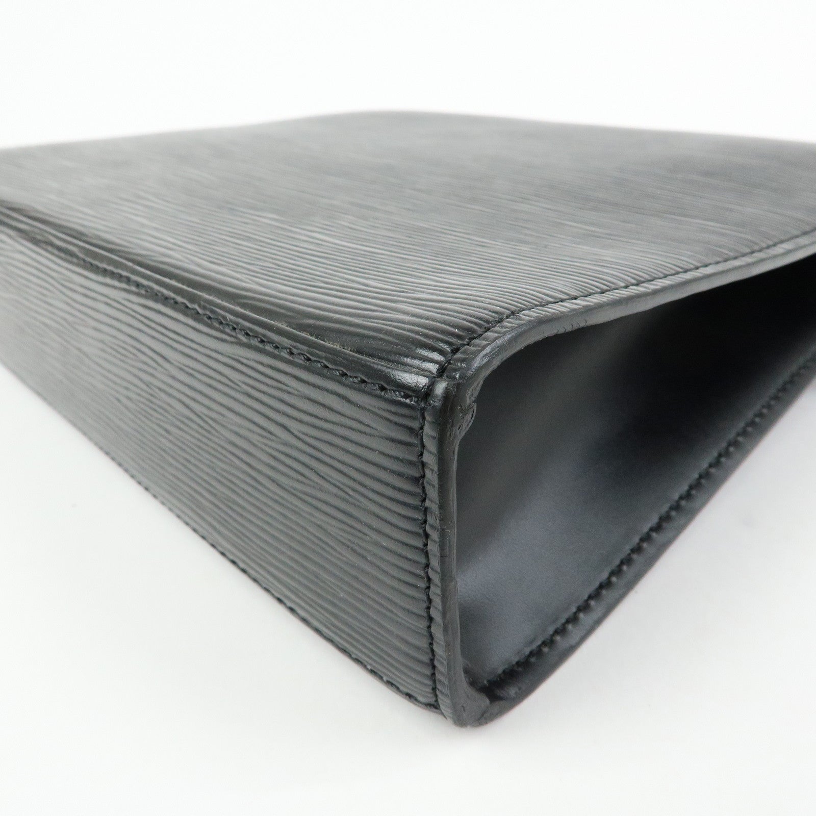 Louis Vuitton Epi Leather Malesherbes Hand Bag Noir Black M52372