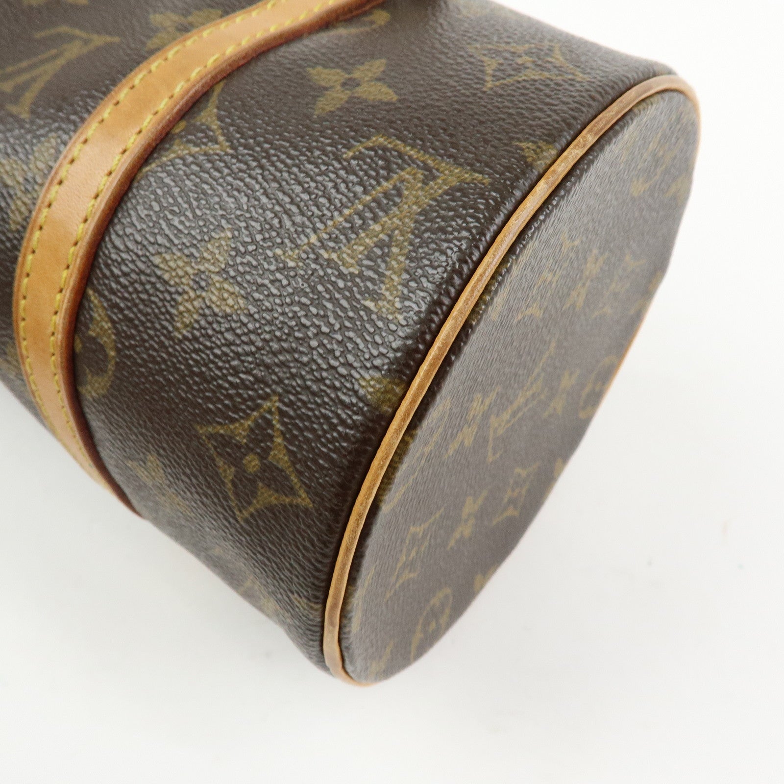 Louis Vuitton Monogram Papillon 26 Hand Bag Brown M51386
