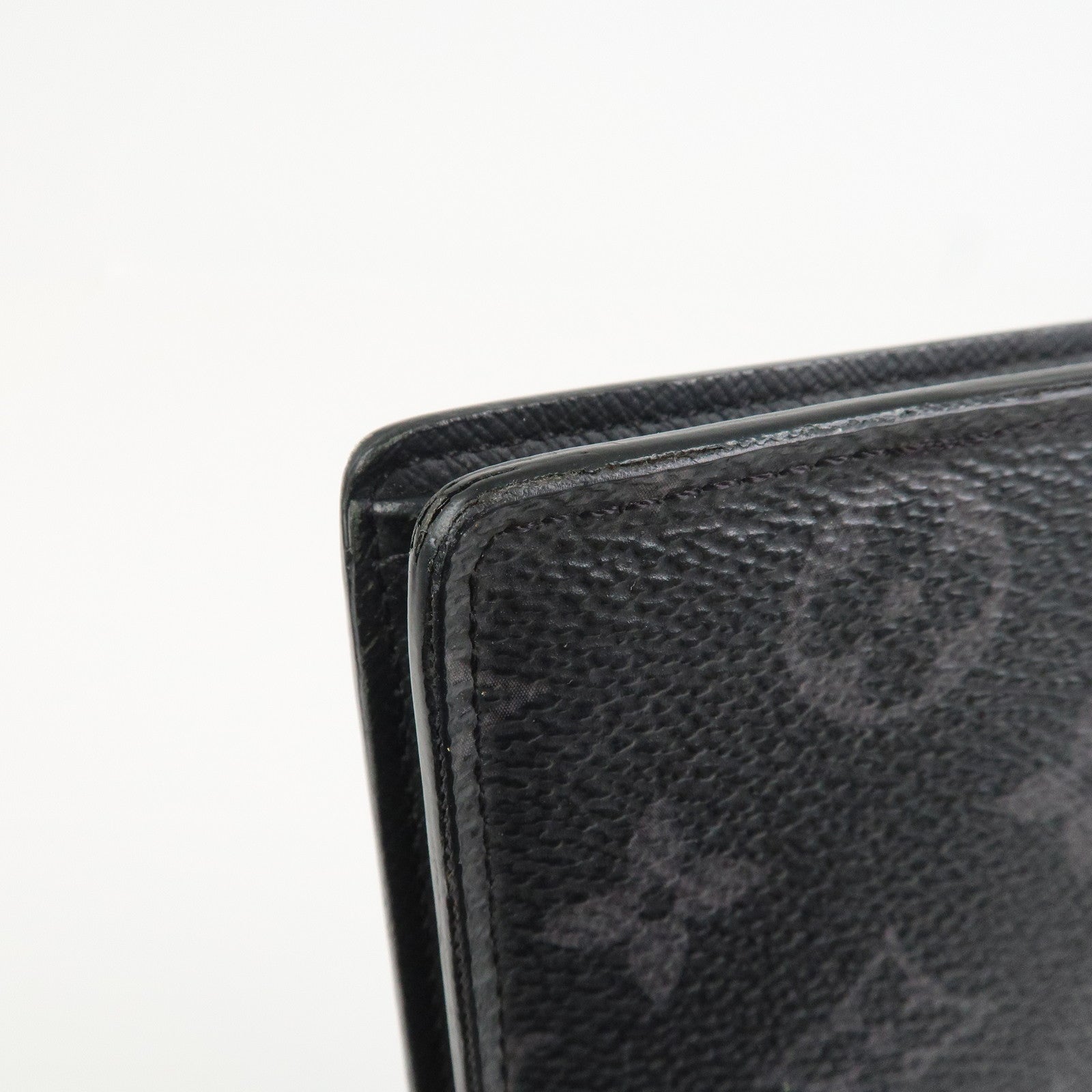 Louis Vuitton Monogram Eclips Portefeuille Brazza Wallet M61697