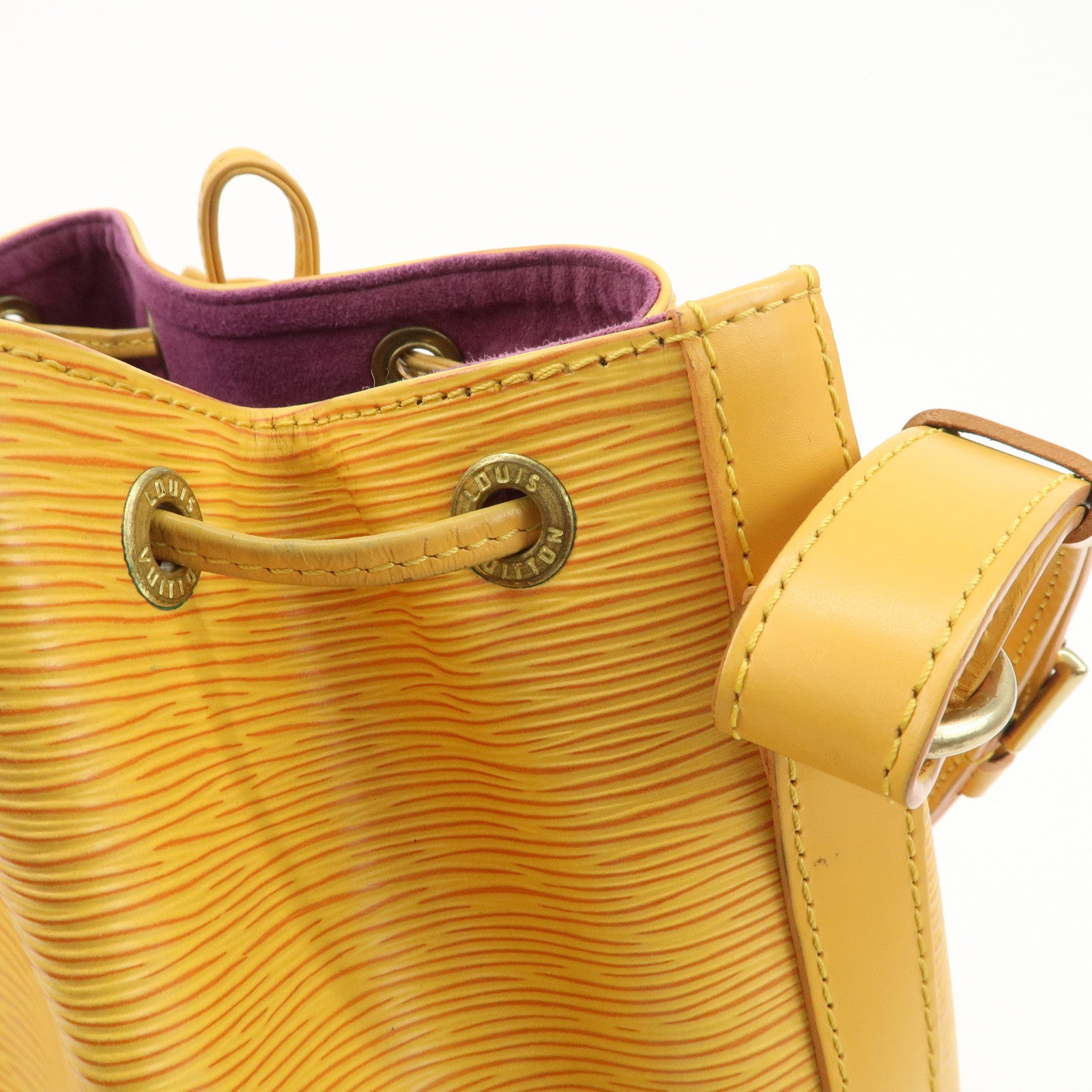 Louis Vuitton Epi Leather Noe Shoulder Bag Tassili Yellow M44009