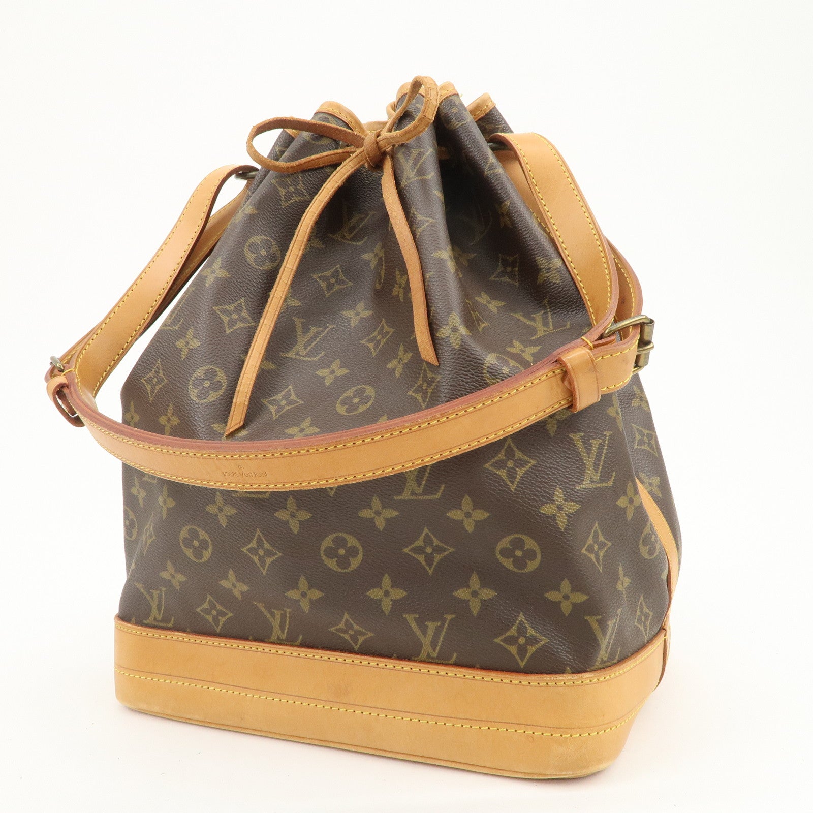Louis Vuitton Monogram Noe Shoulder Bag Hand Bag Brown M42224
