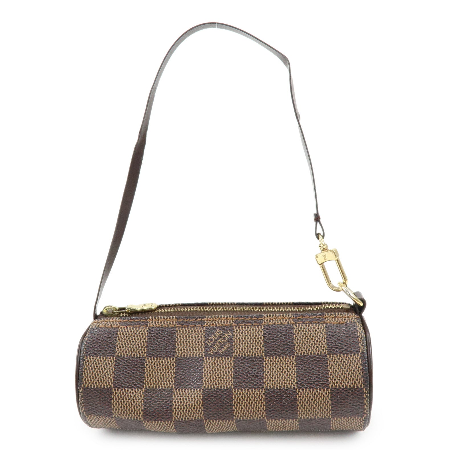 Louis Vuitton Damier Mini Pouch for Papillon Bag Brown