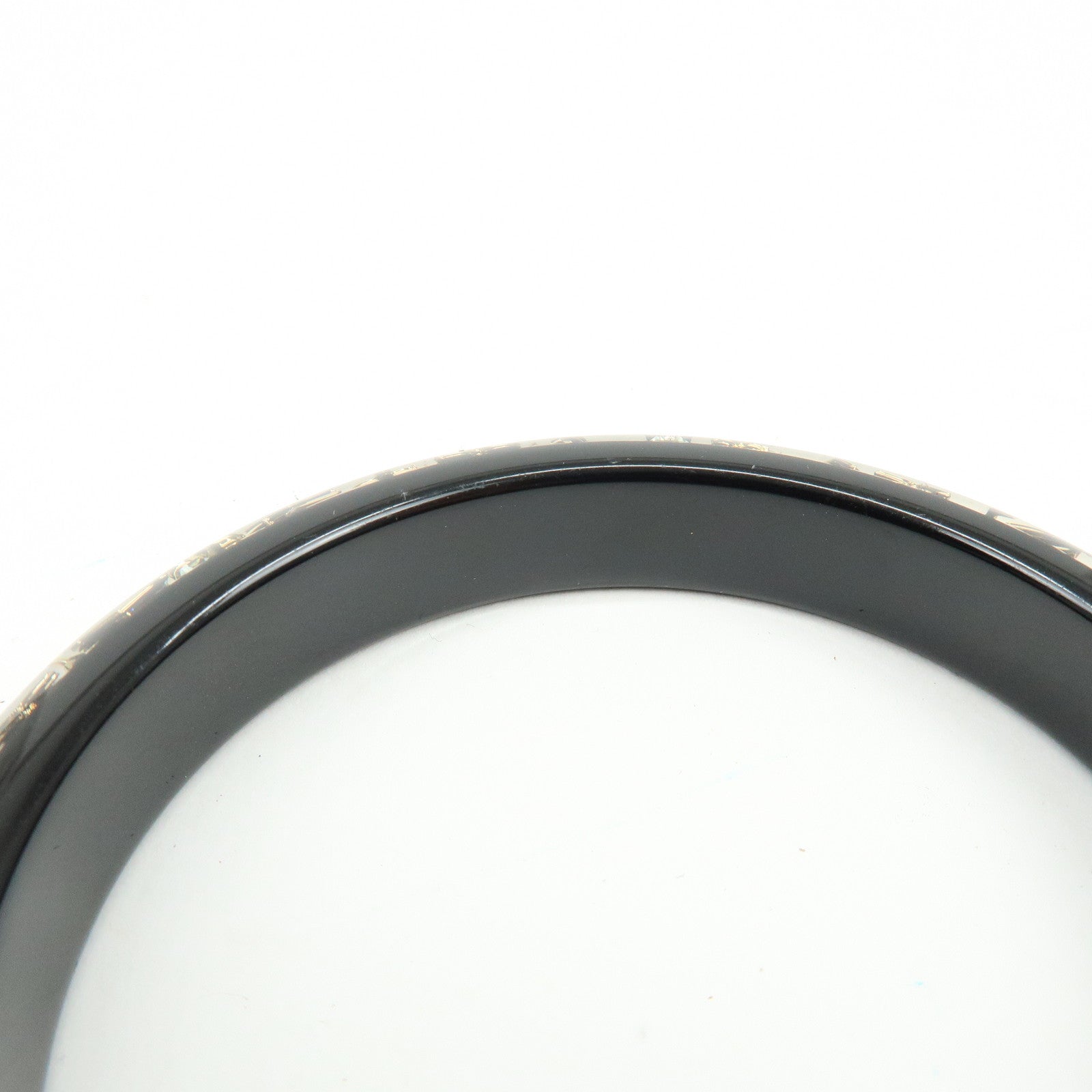Louis Vuitton Bracelet Inclusion TPM Bangle Black Gold M65300