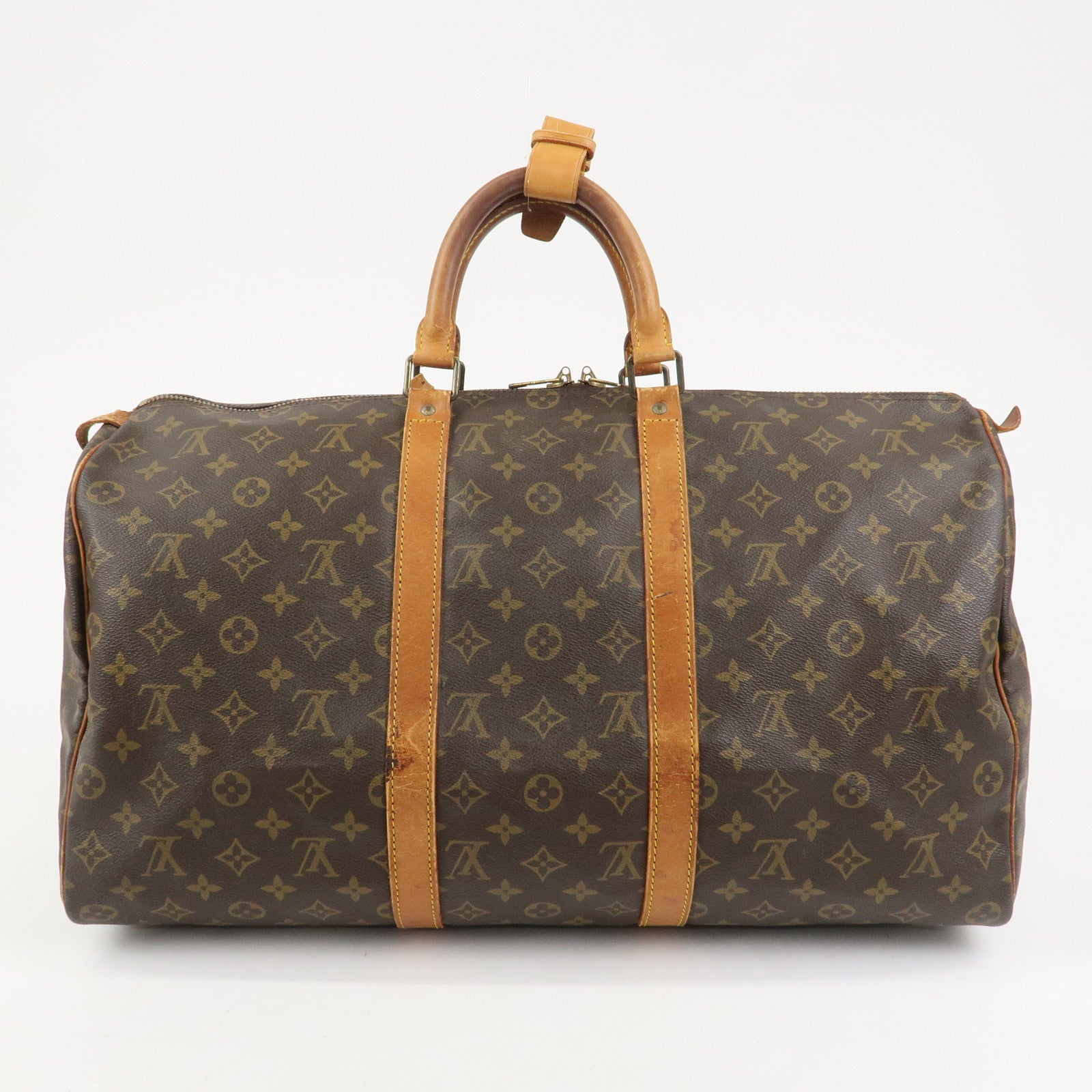 Louis Vuitton Monogram Keep All 50 Boston Bag Travel Bag M41426
