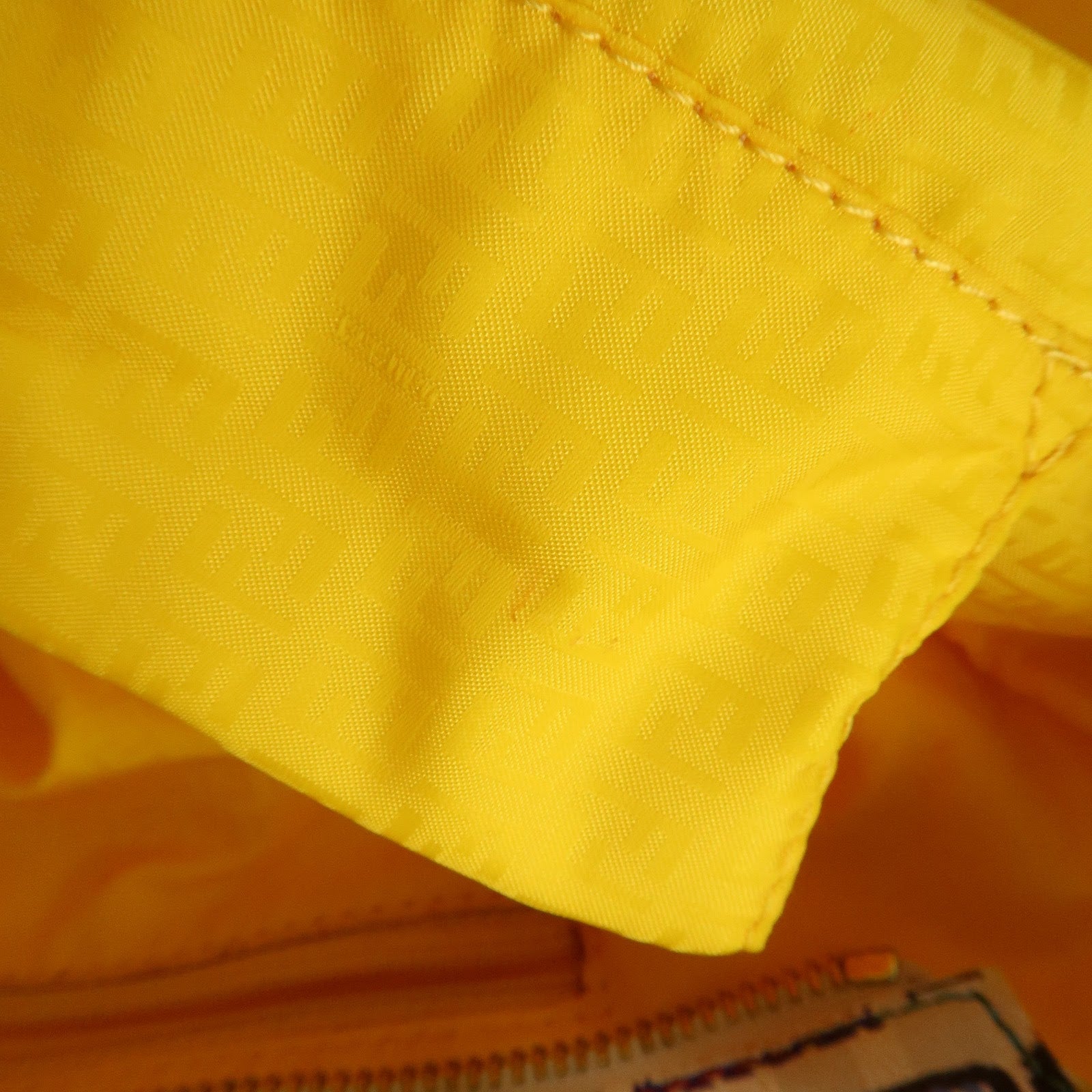 FENDI Zucca Logo Print PVC Tote Bag Multicolor White 8BH185 Used