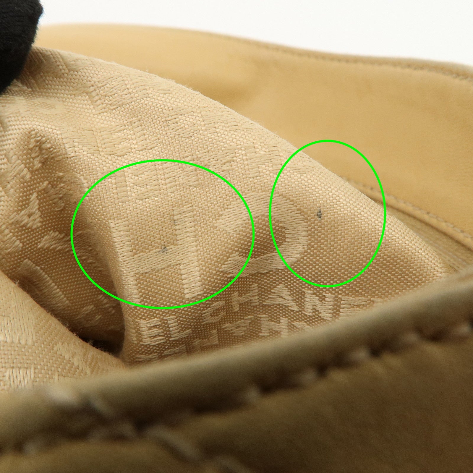 CHANEL Matelasse Lamb Skin Chain Shoulder Bag Beige A29285 Used