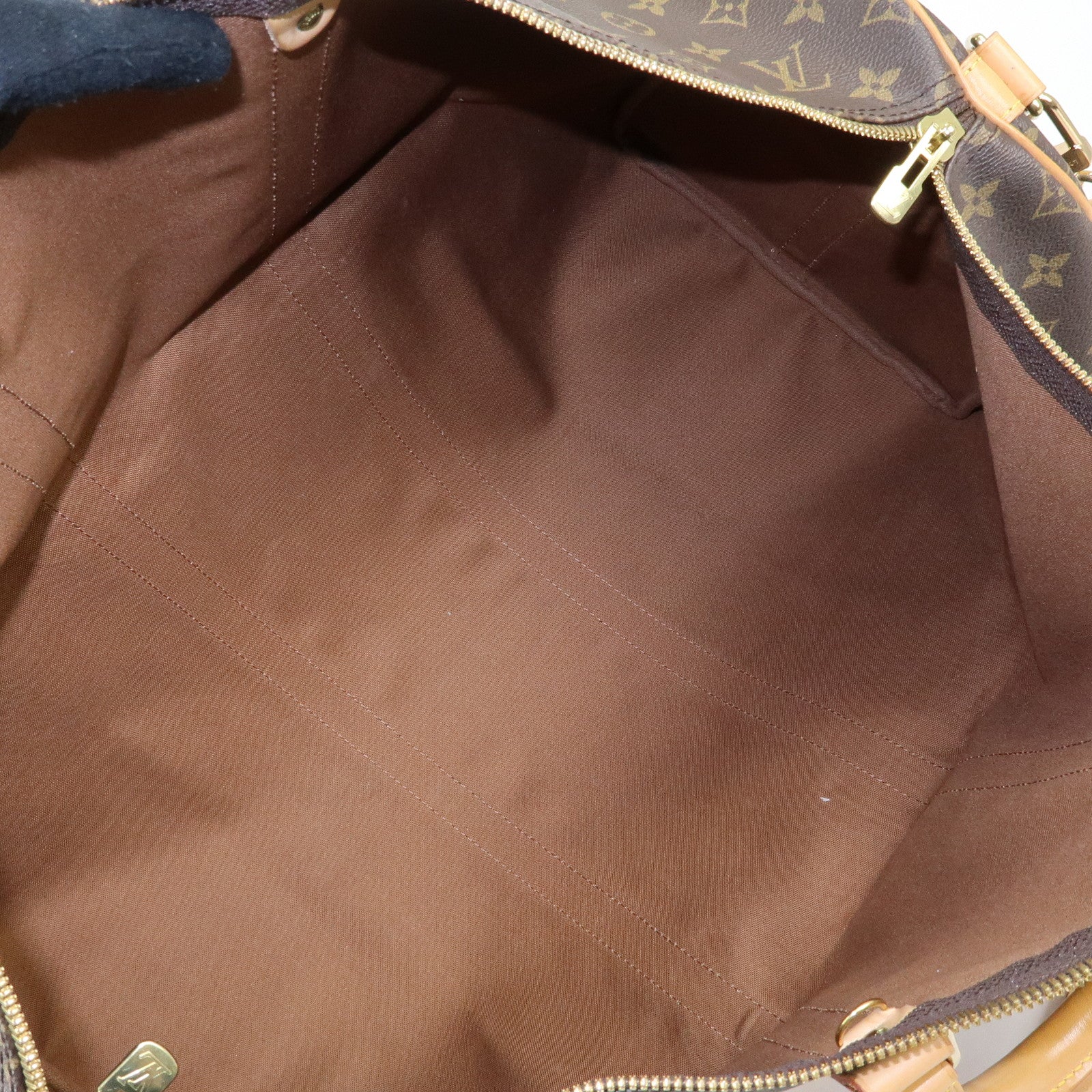 Louis Vuitton Monogram Keep All Bandouliere 55 Boston Bag M41414