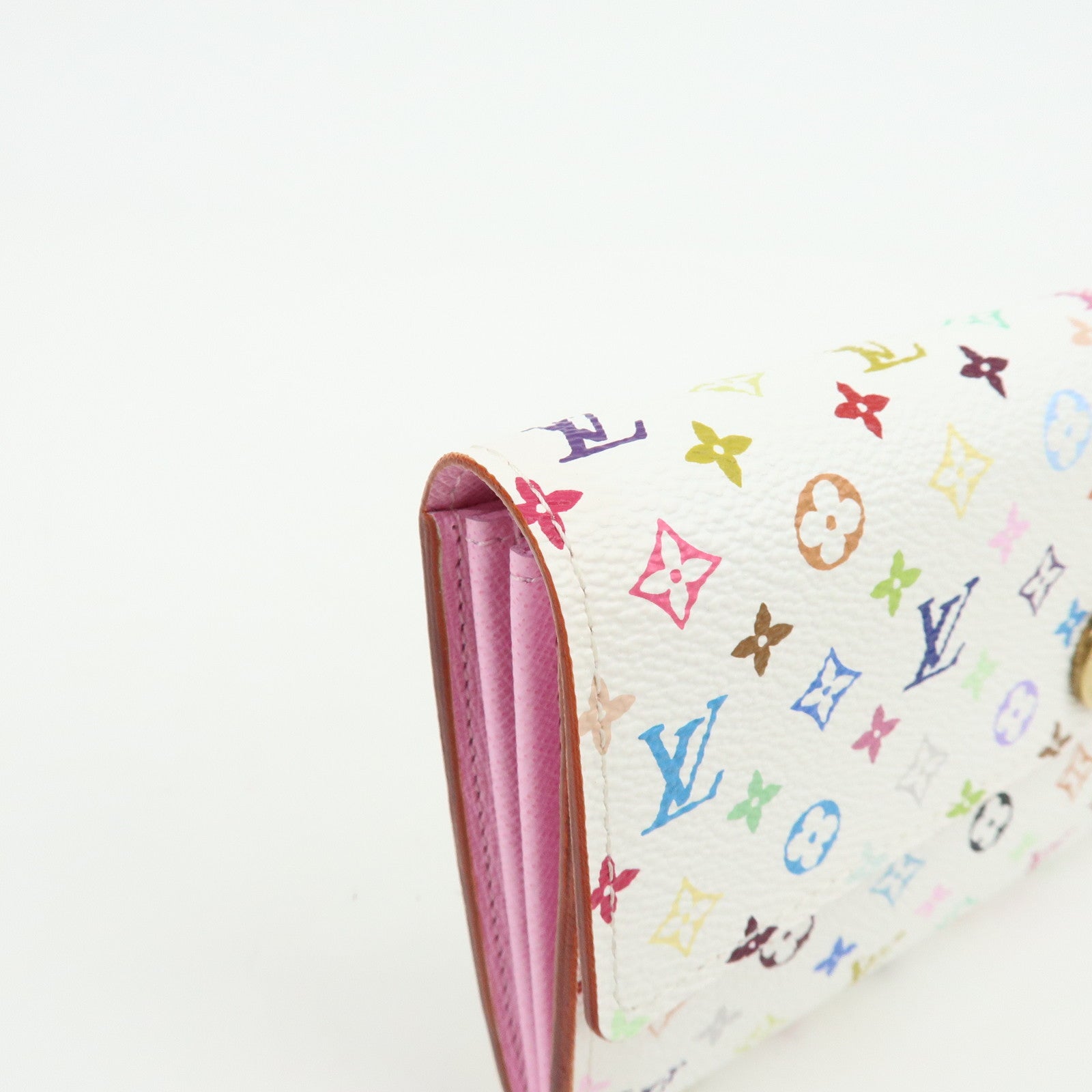 Louis Vuitton Monogram Multicolor Portefeuille Sarah Wallet M93532