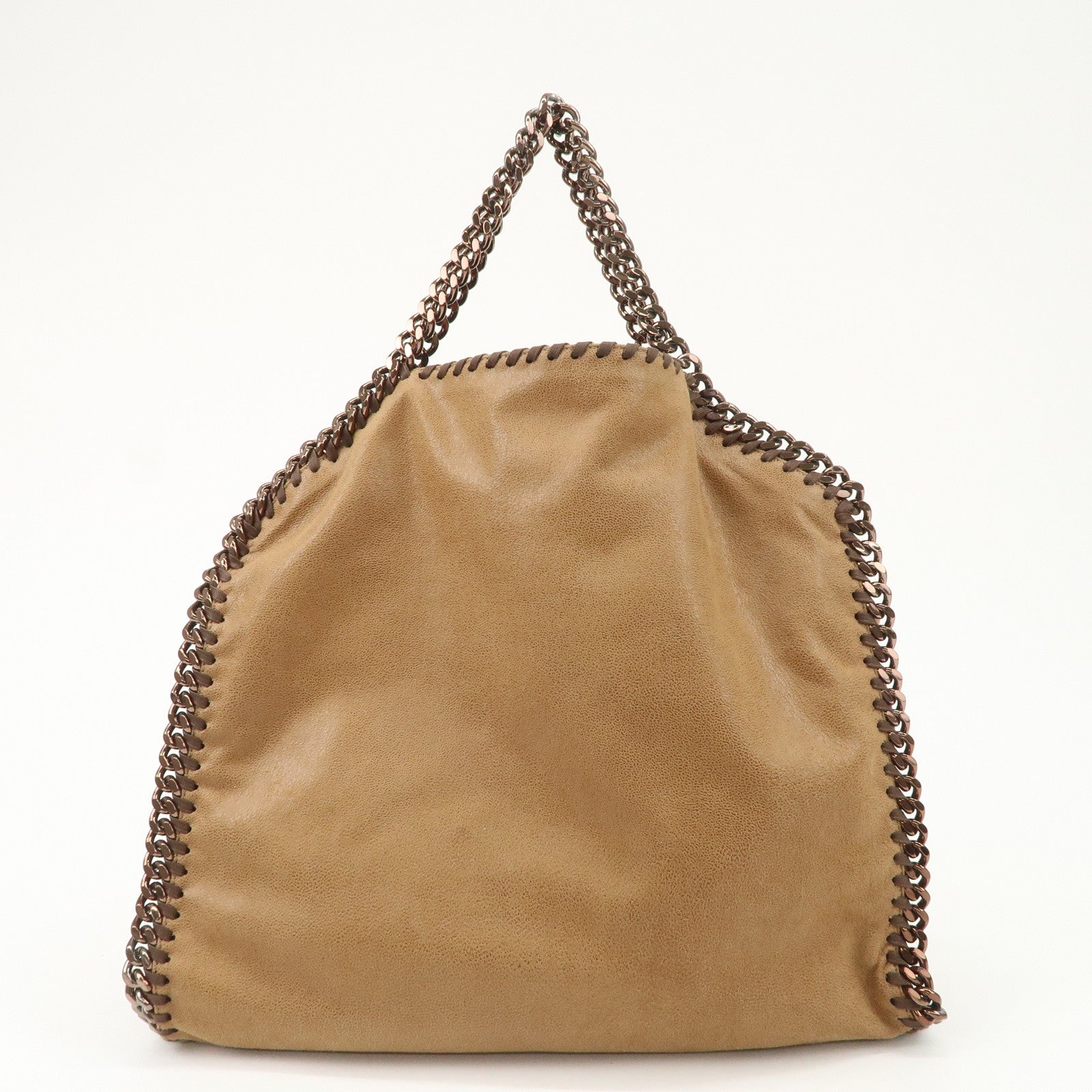 STELLA MCCARTNEY Polyester Falabella 2Way Bag Brown 234387