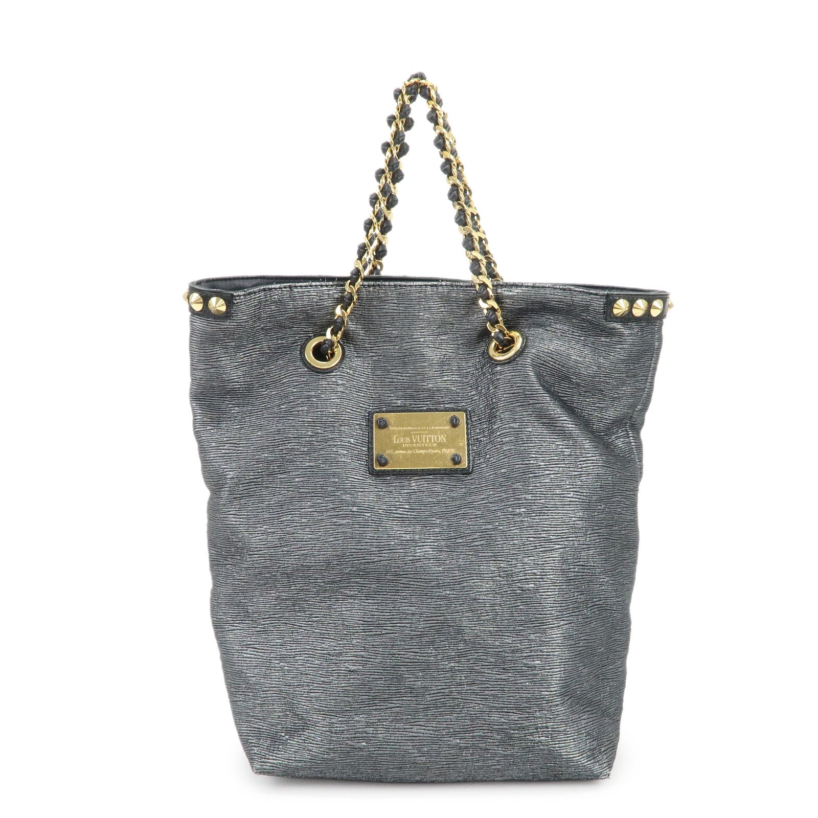 Louis Vuitton Dubourge Neo Alma Chain Tote Bag Black M40284