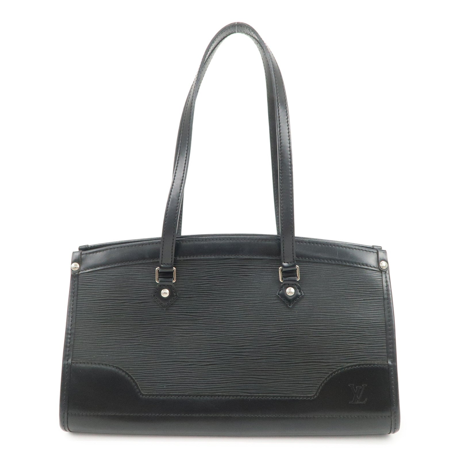 Louis Vuitton Epi Leather Madeleine PM Hand Bag Noir Black M59332