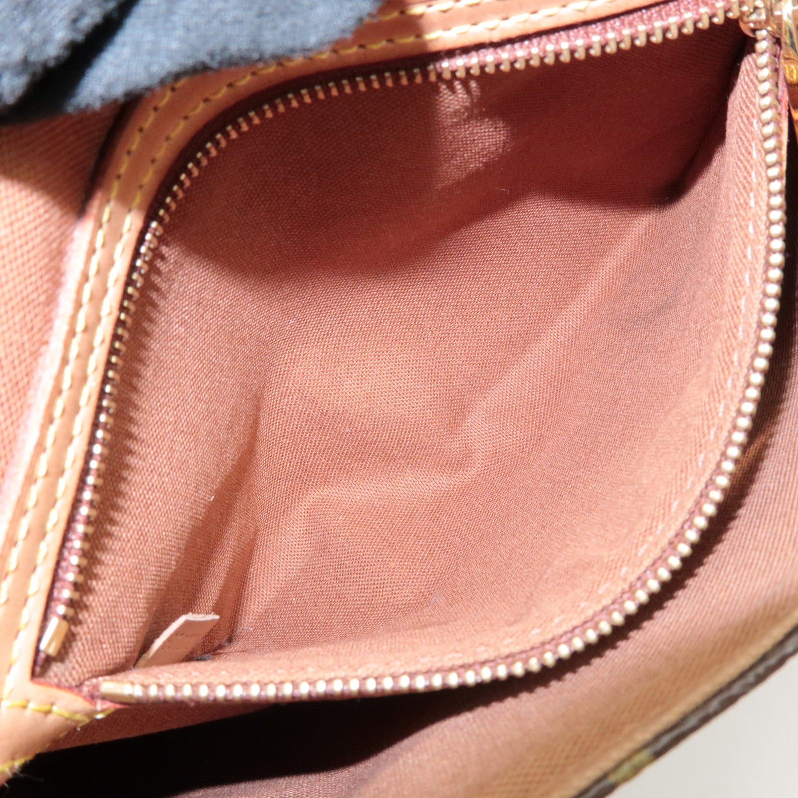 Louis Vuitton Monogram Mini Looping Shoulder Bag Brown M51147 Used