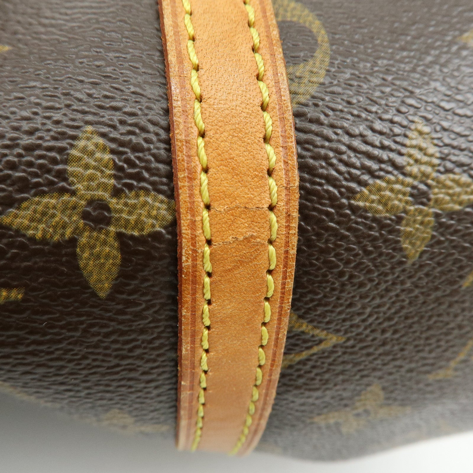 Louis Vuitton Monogram Papillon 30 Hand Bag Brown M51385