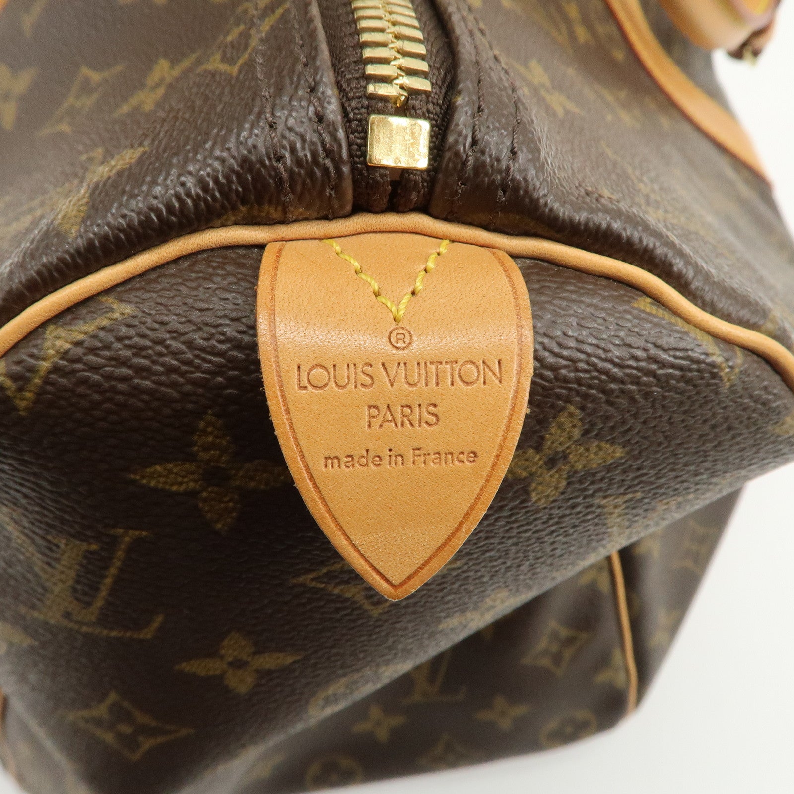 Louis Vuitton Monogram Canvas Keep All 45 Boston Bag Brown M41428