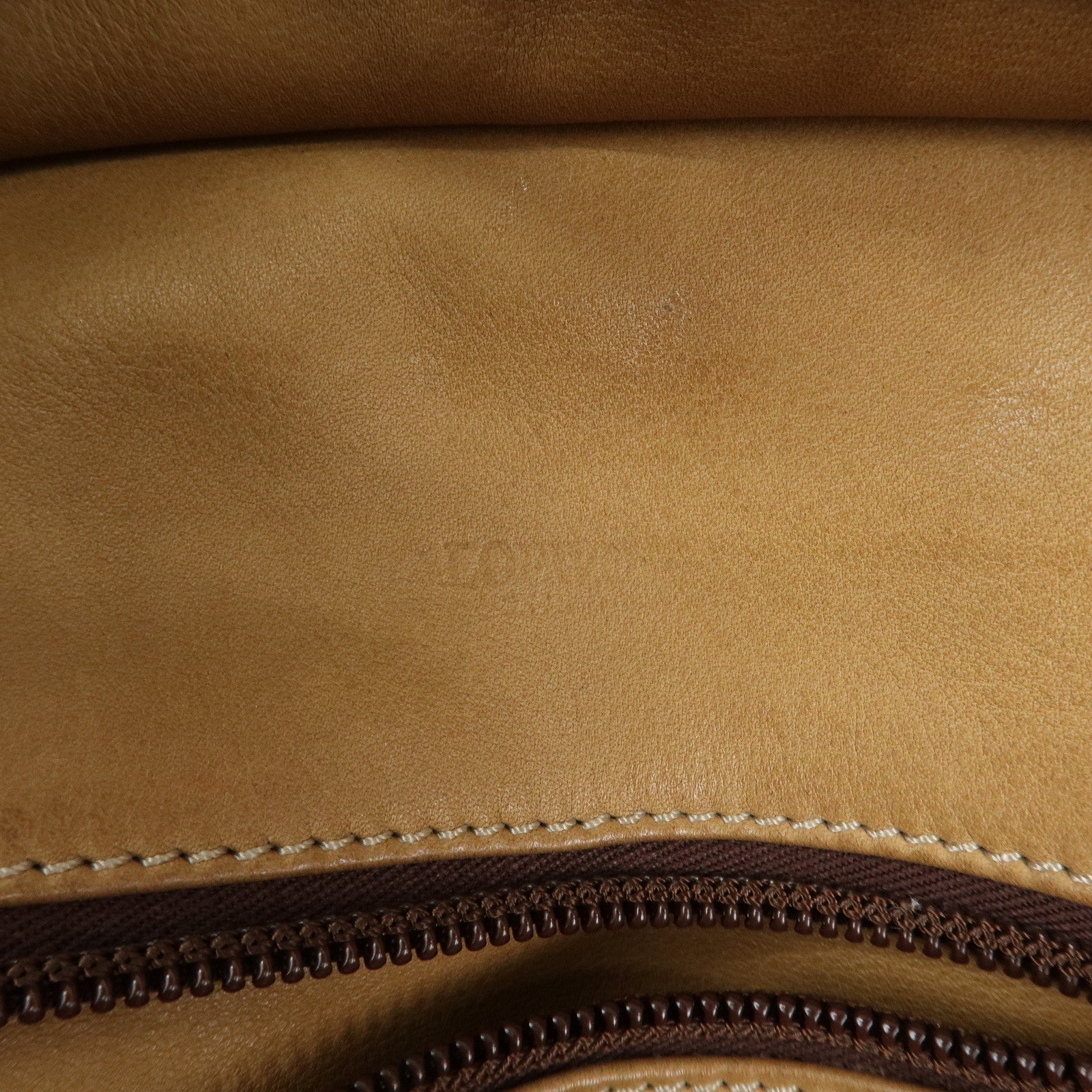 LOEWE Anagram Suede Leather Amazona 35 Brown Hand Bag Boston Bag Used