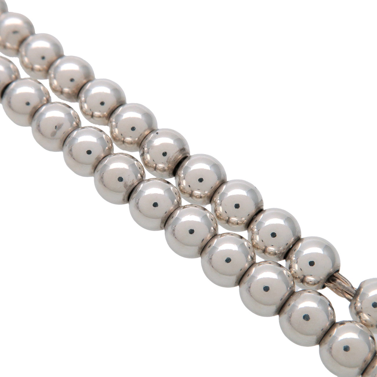 Tiffany & Co Return to Tiffany Mini Heart Tag Beads Bracelet SV925