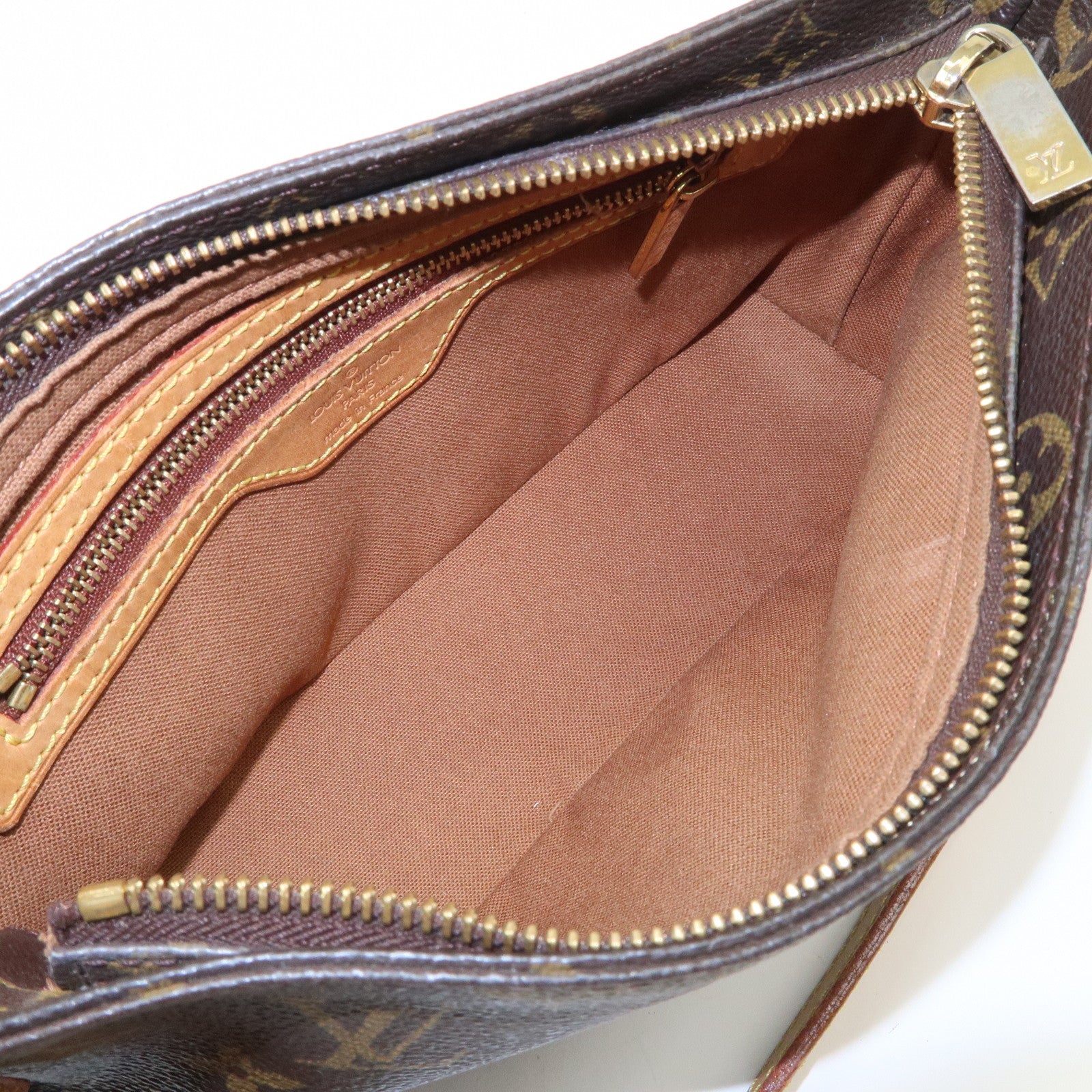Louis Vuitton Monogram Trotteur Shoulder Bag Brown M51240