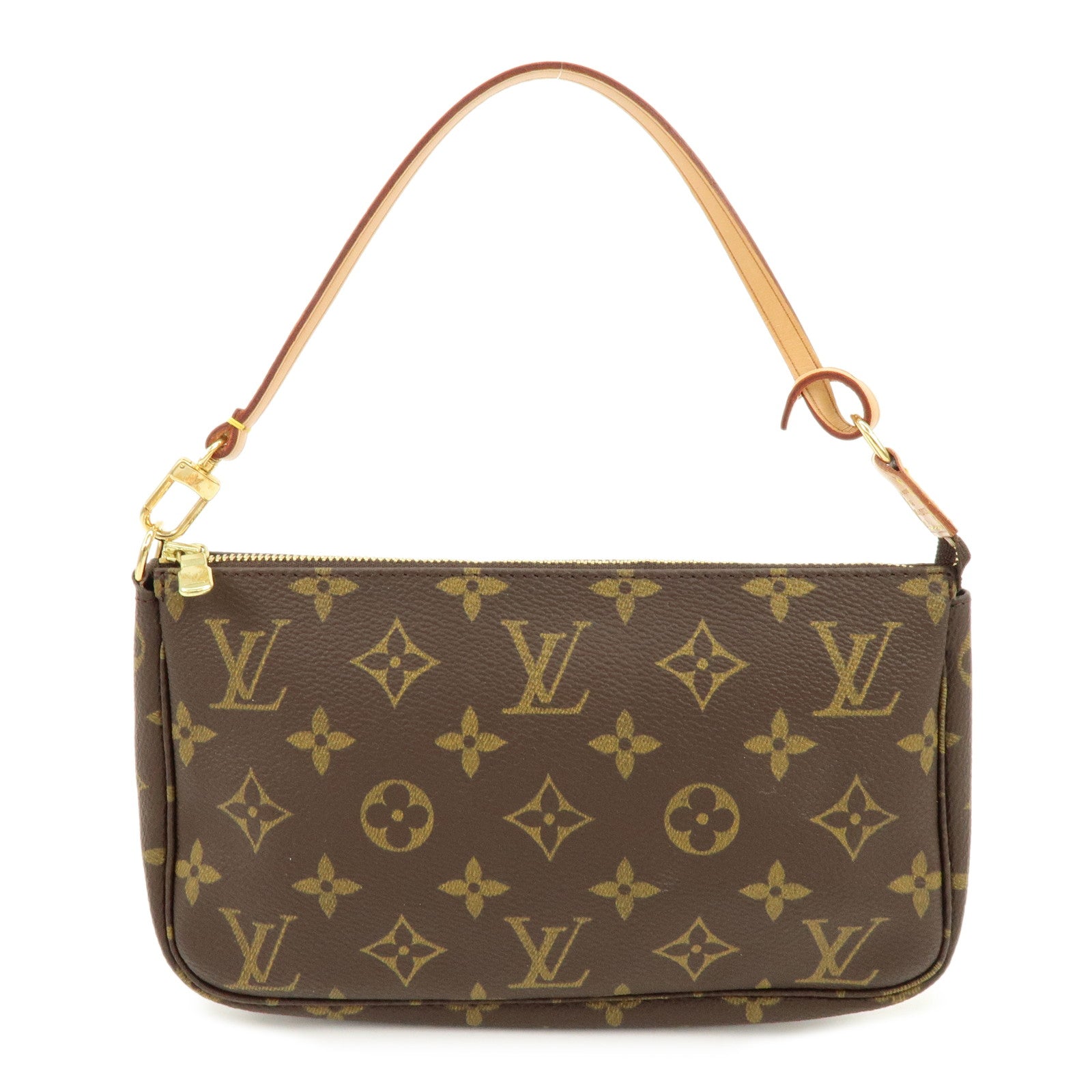 Louis Vuitton Monogram Pochette Accessoires Pouch Hand Bag M51980