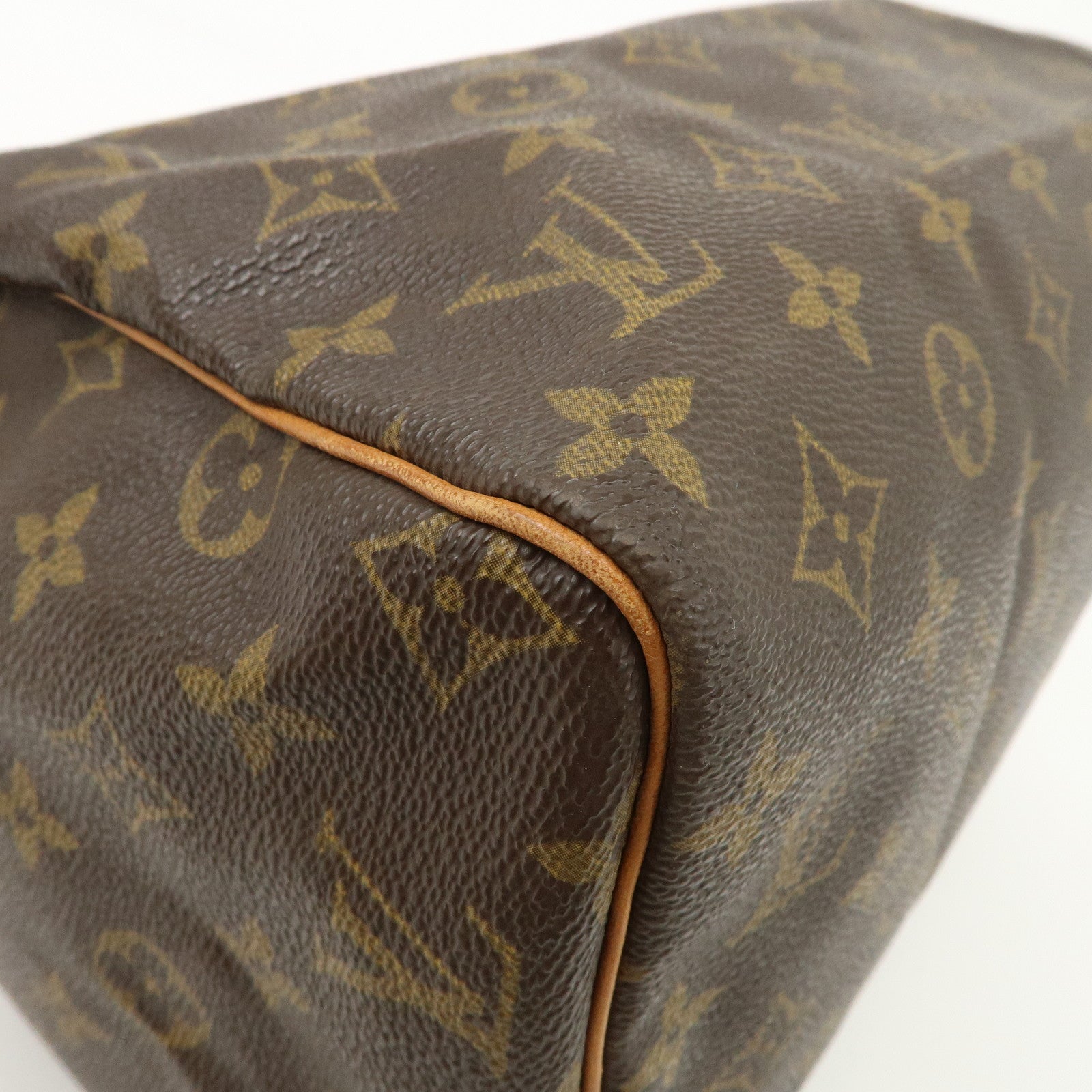 Louis Vuitton Monogram Speedy 30 Boston Bag Hand Bag M41526 Used
