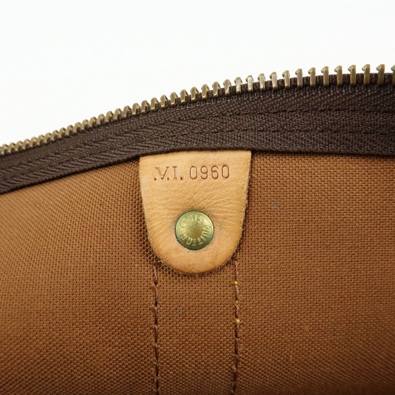 Louis Vuitton Monogram Keep All Bandouliere 50 Boston Bag M41416