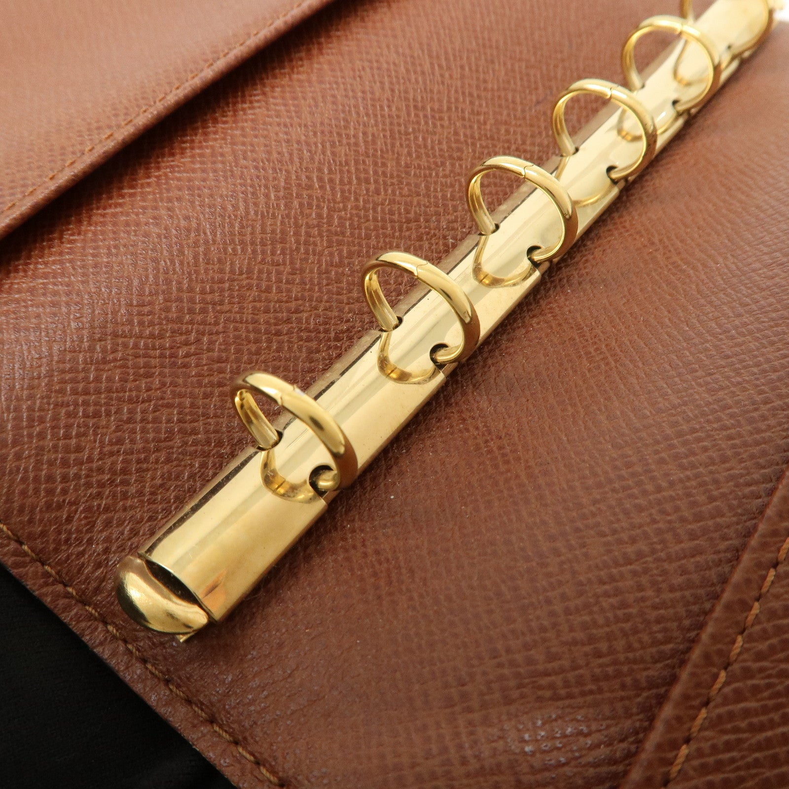 Louis Vuitton Monogram Agenda PM Planner Cover Brown R20005