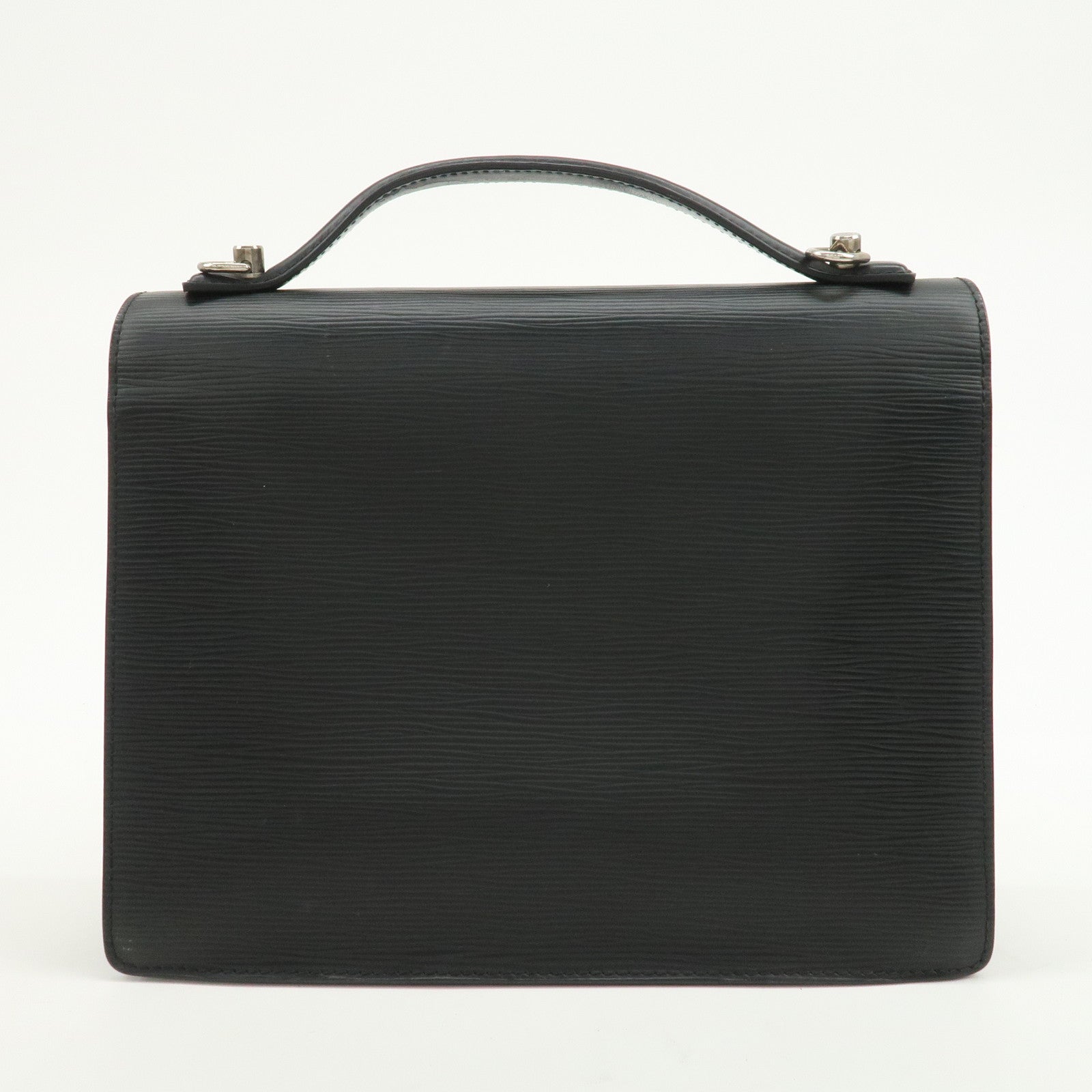 Louis Vuitton Epi Monceau 2Way Shoulder Bag Hand Bag Noir M52122