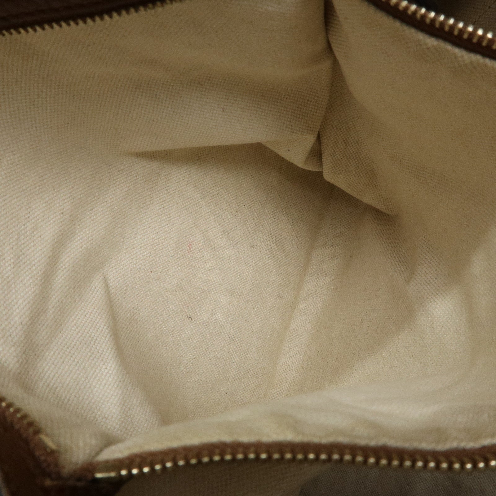 GUCCI Bamboo Leather Shoulder Bag Hand Bag Tassel Brown 269947