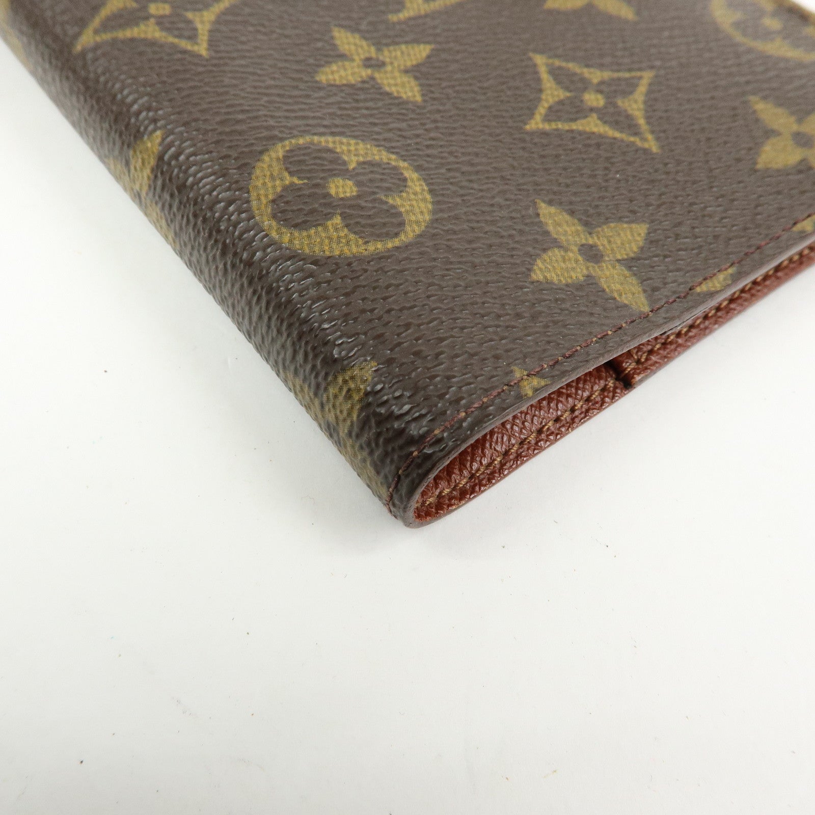 Louis Vuitton Monogram Agenda PM Planner Cover Brown R20005
