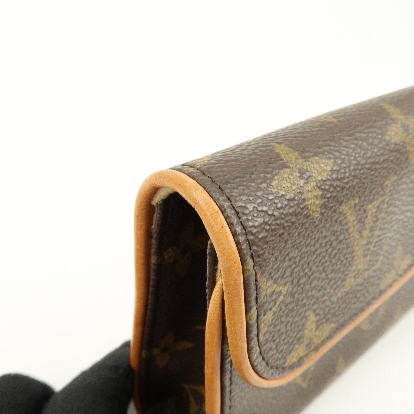 Louis Vuitton Monogram Pochette Florentine Waist Bag Belt XS M51855