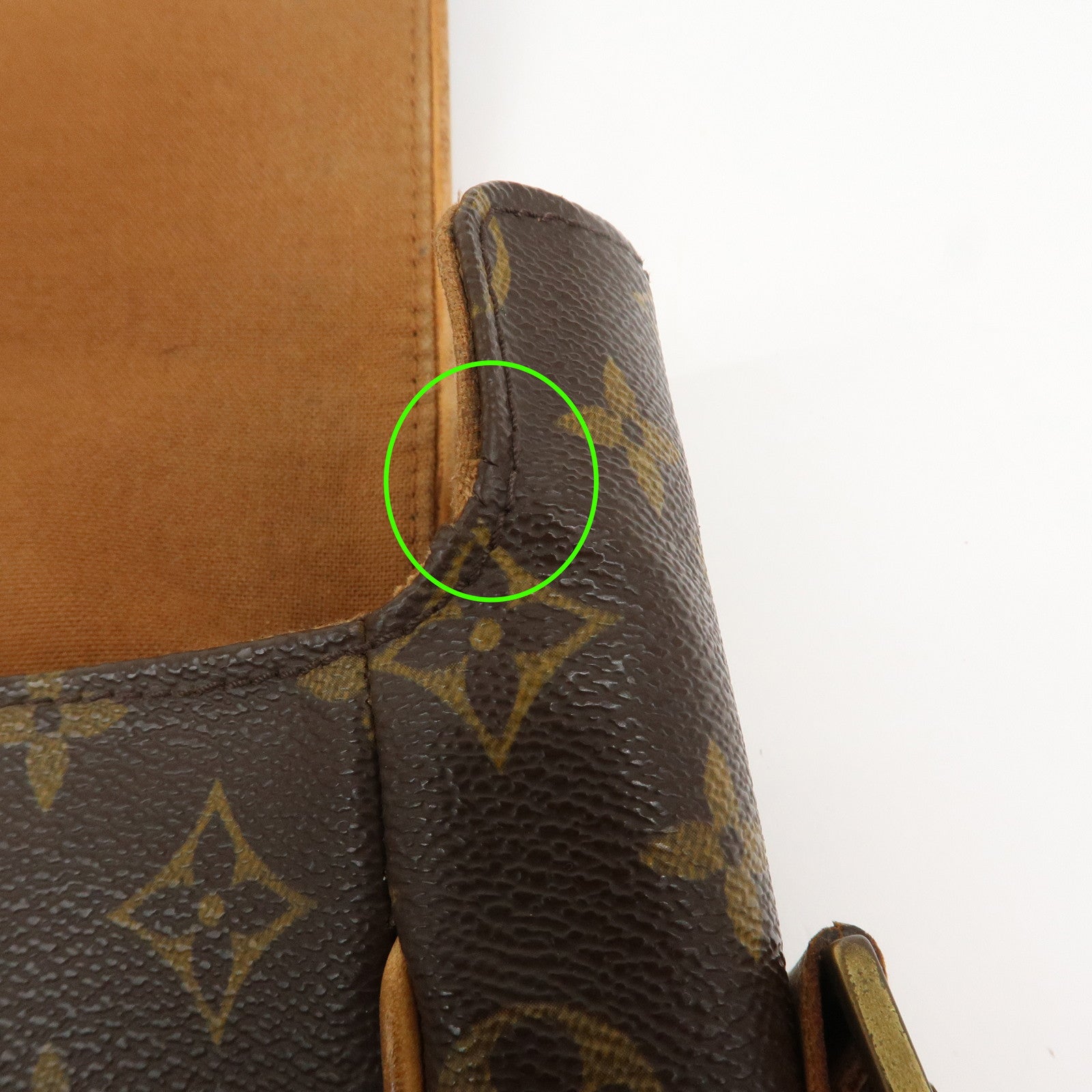 Louis Vuitton Monogram Abbesses Messenger Bag Brown M45257