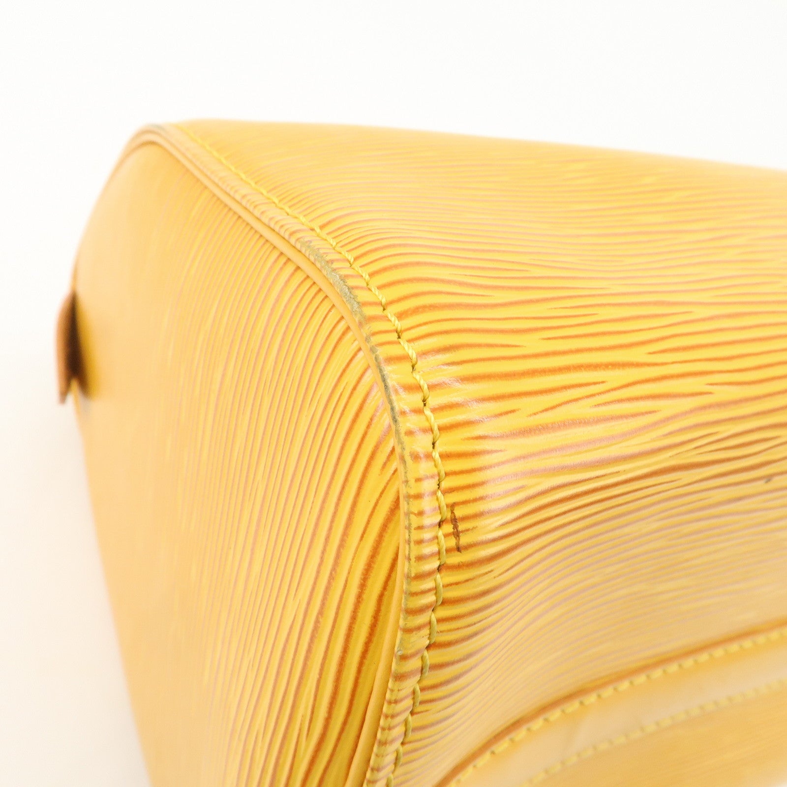 Louis Vuitton Epi Speedy 25 Boston Bag Hand Bag Yellow M43019
