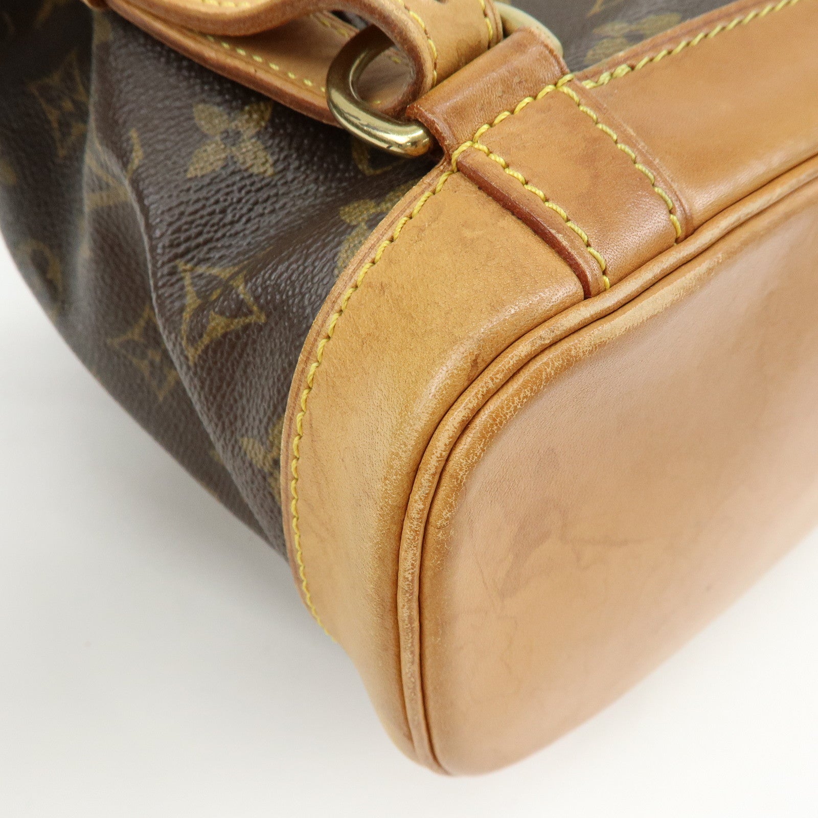 Louis Vuitton Monogram Montsouris MM Backpack Rucksack Brown M51136