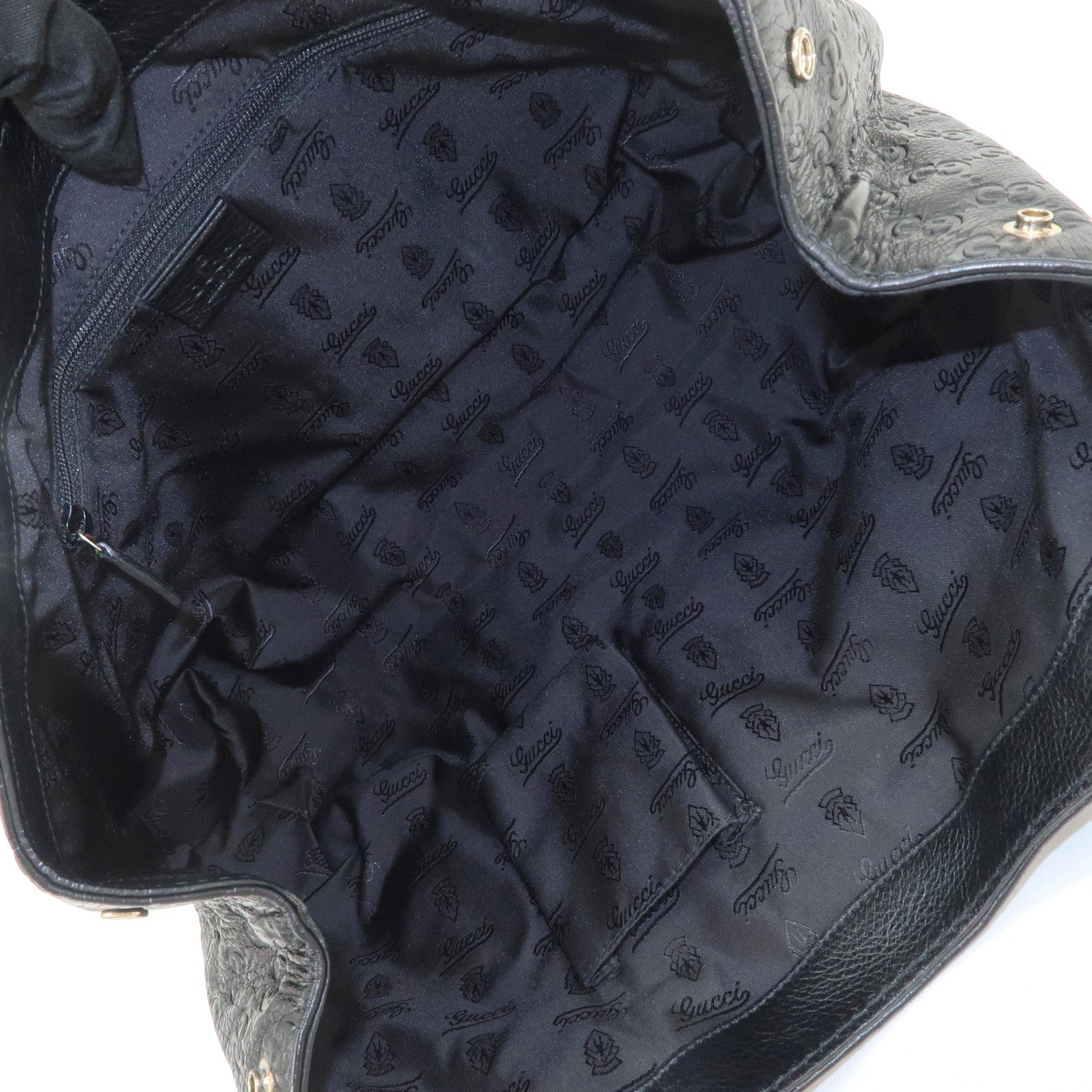 GUCCI Guccissima Leather Tote Bag Hand Bag Shoulder Bag 211937