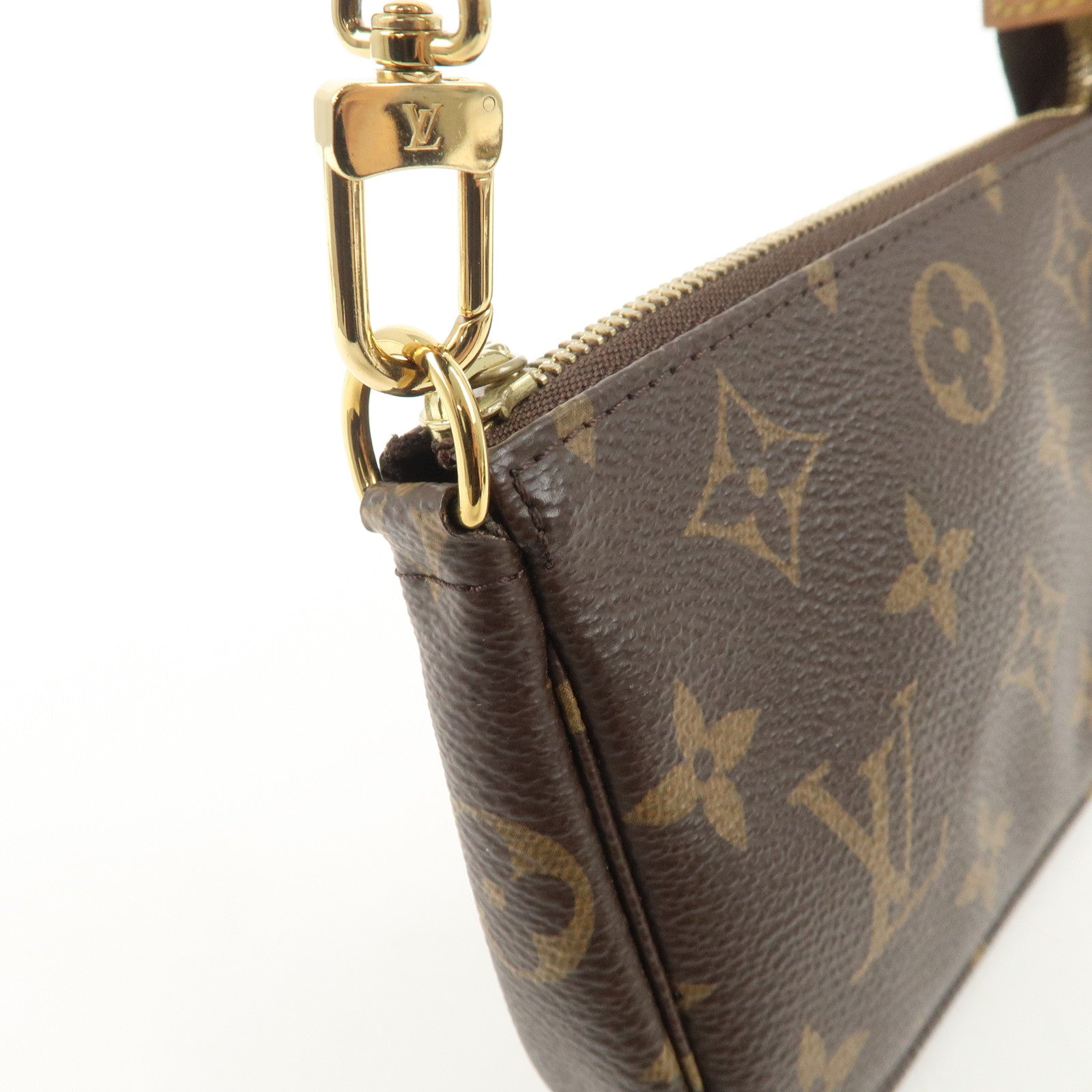 Louis Vuitton Monogram Mini Pochette Accessoires Pouch M58009
