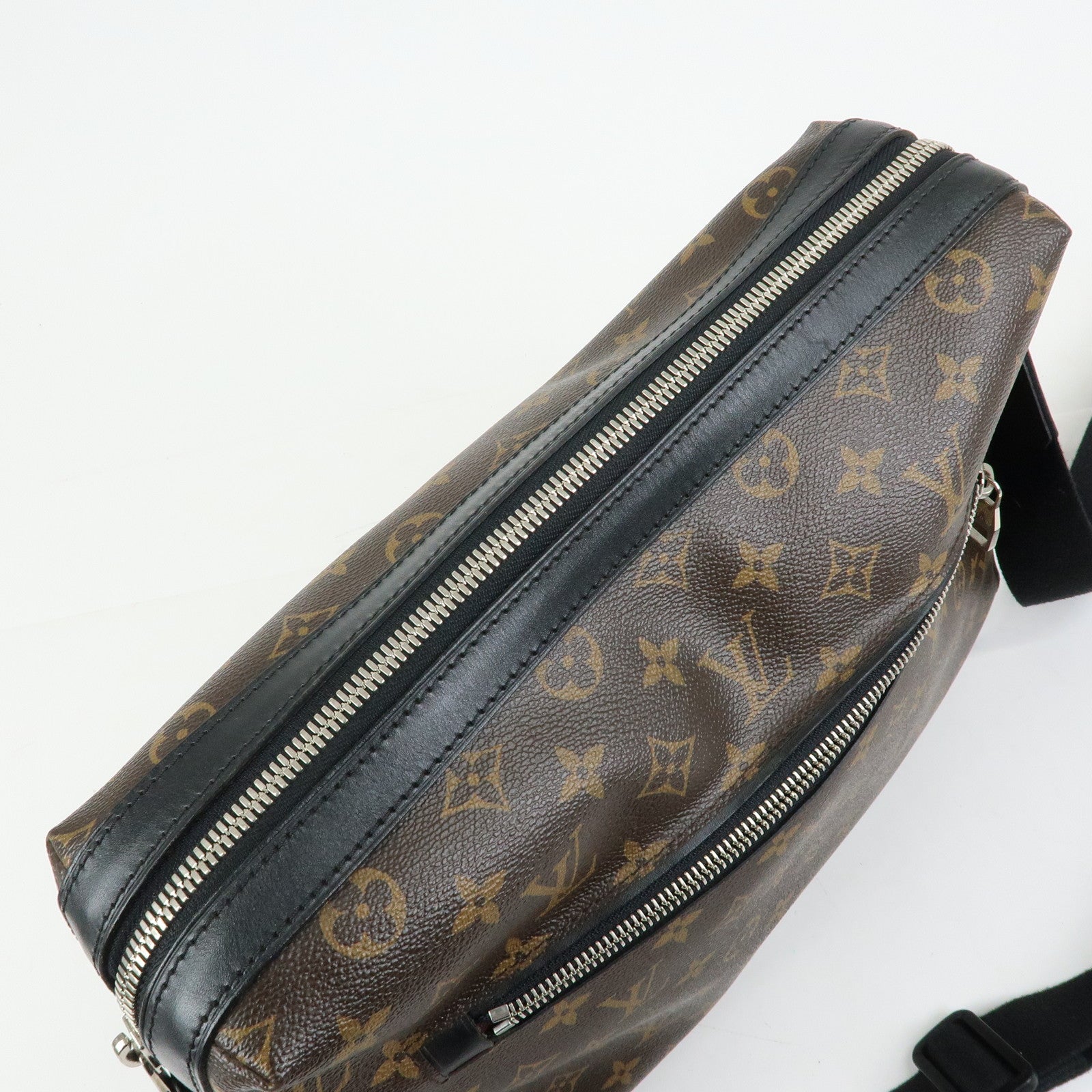 Louis Vuitton Monogram Macassar Torres Shoulder Bag Brown M40387