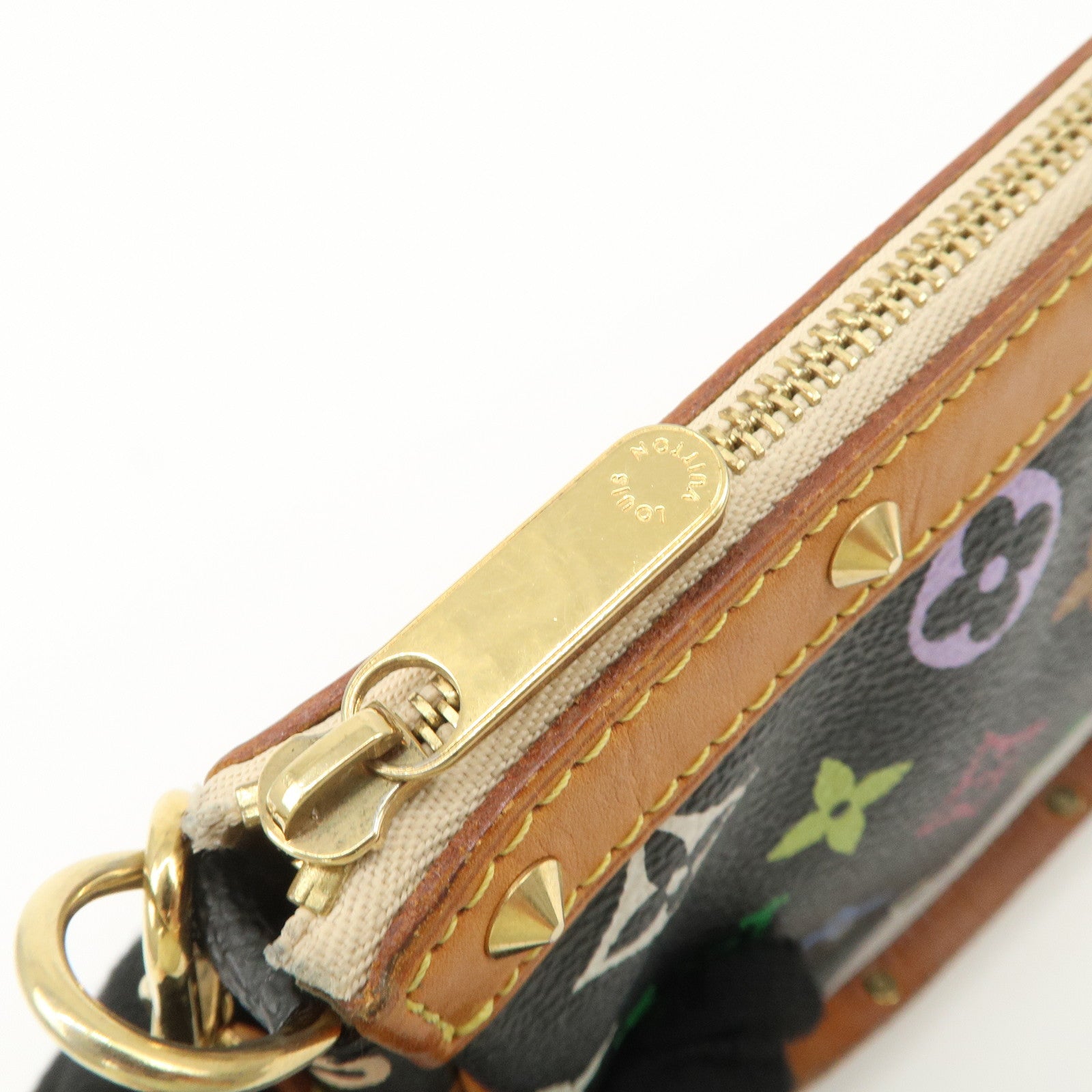 Louis Vuitton Monogram Multicolor Pochette Accessoires Noir M92648 Used