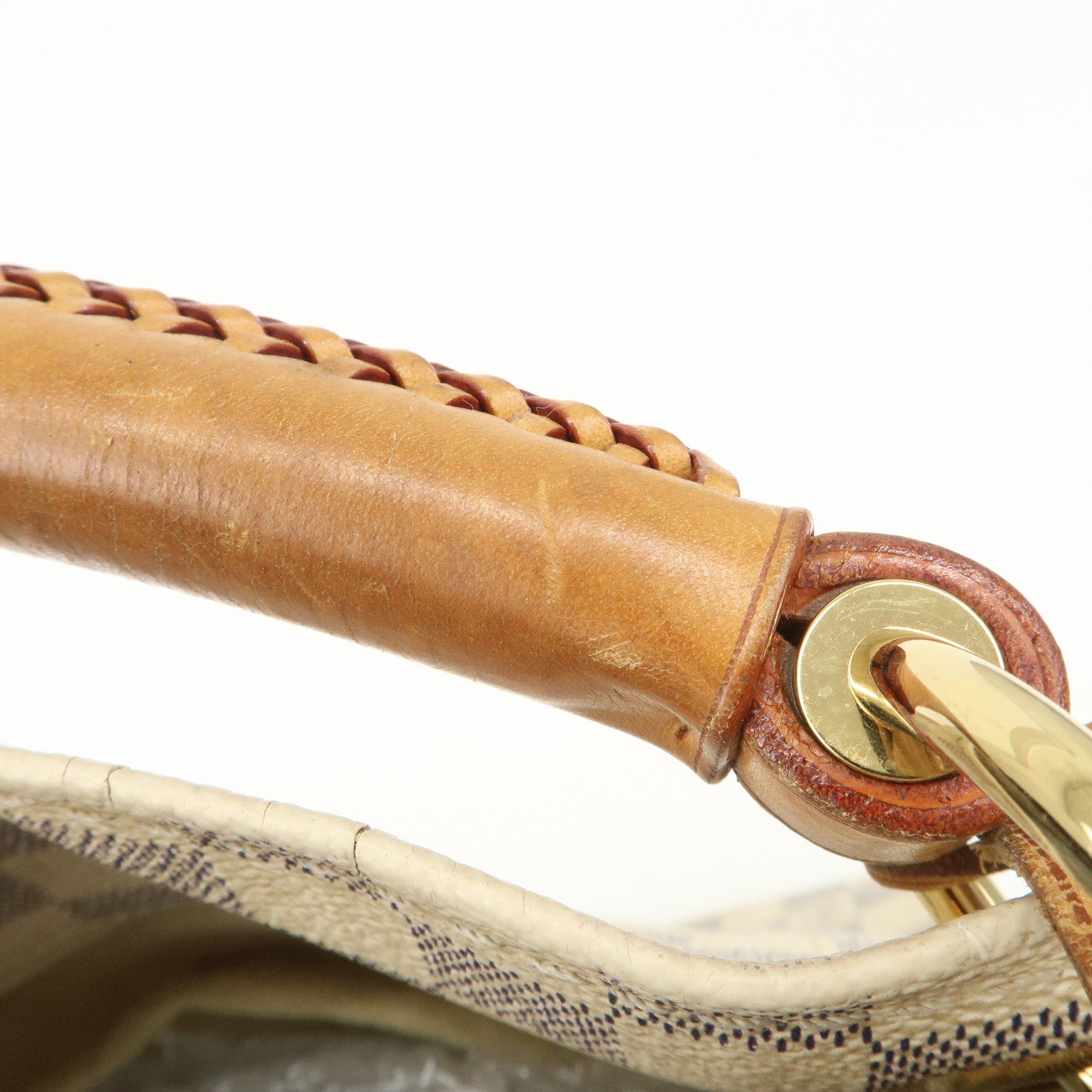 Louis Vuitton Damier Azur Canvas Artsy MM Shoulder Bag N41174 Used